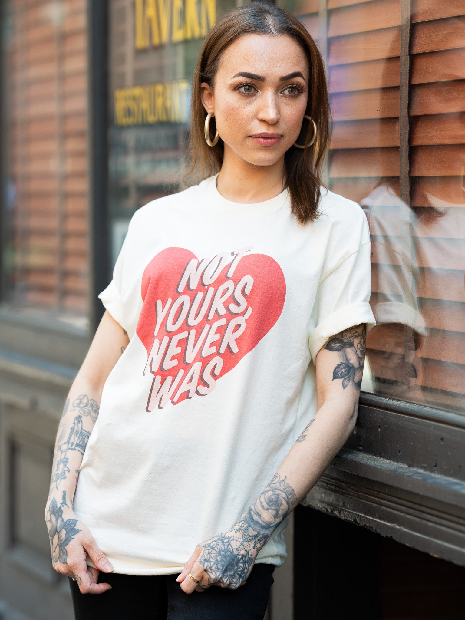 Not Yours Never Was Tee