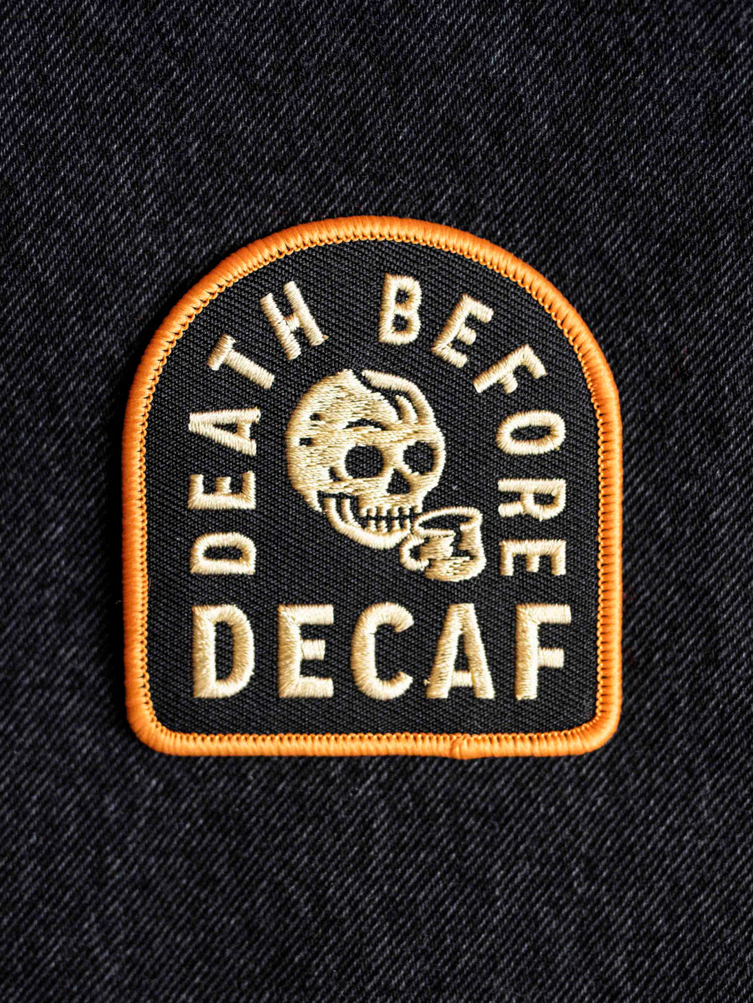 Death Before Decaf Patch