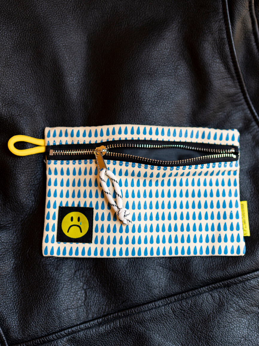 Sad Face Zip Pouch