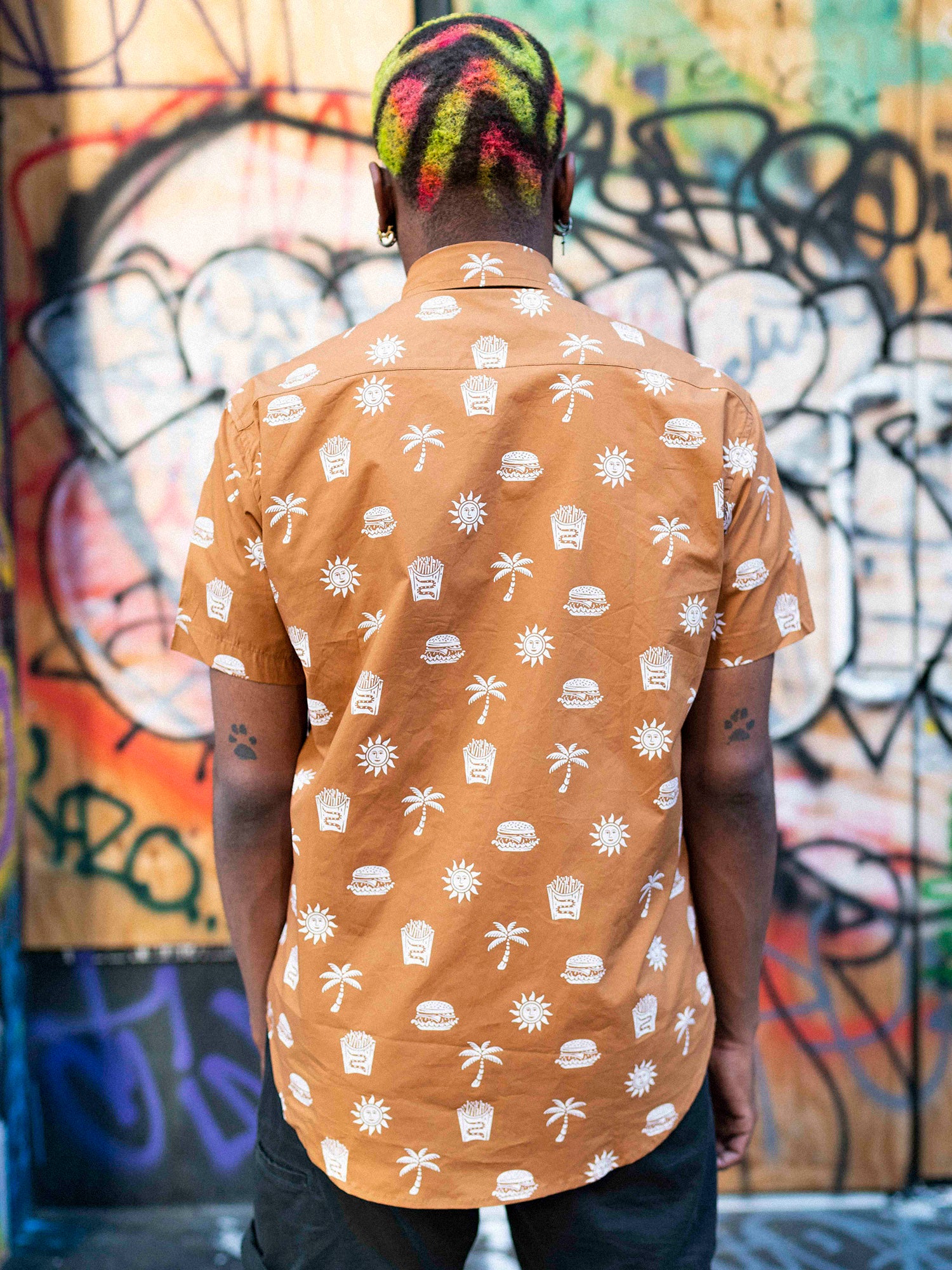 Take it Greasy Button Up