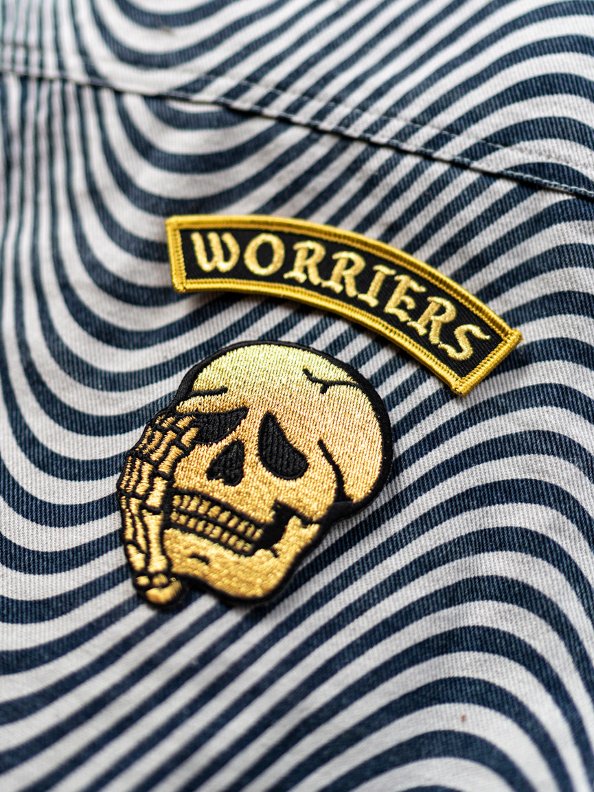 Worriers Gold Patch Set