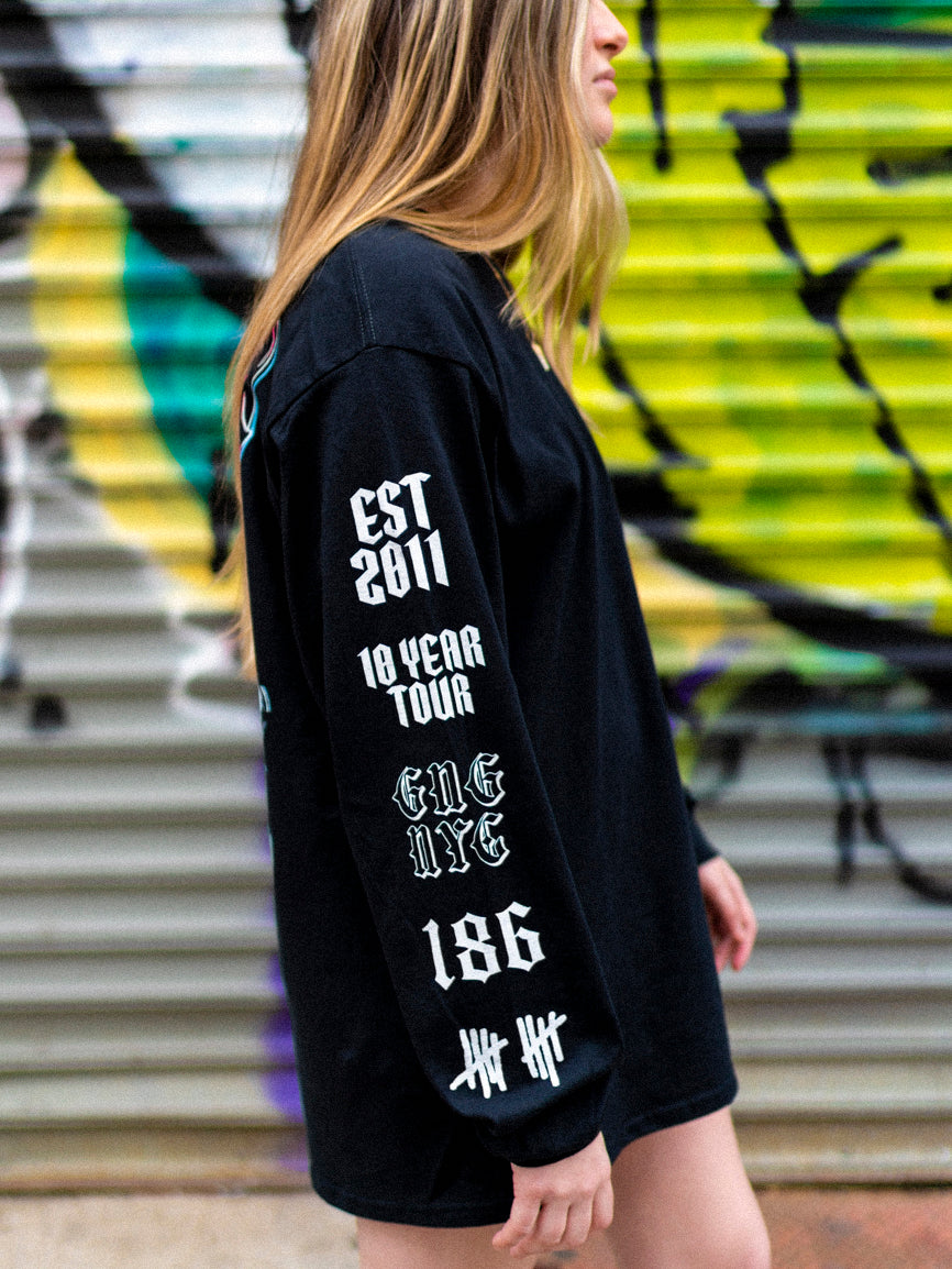 Moto Skull Longsleeve