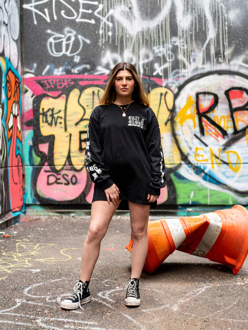 Moto Skull Longsleeve