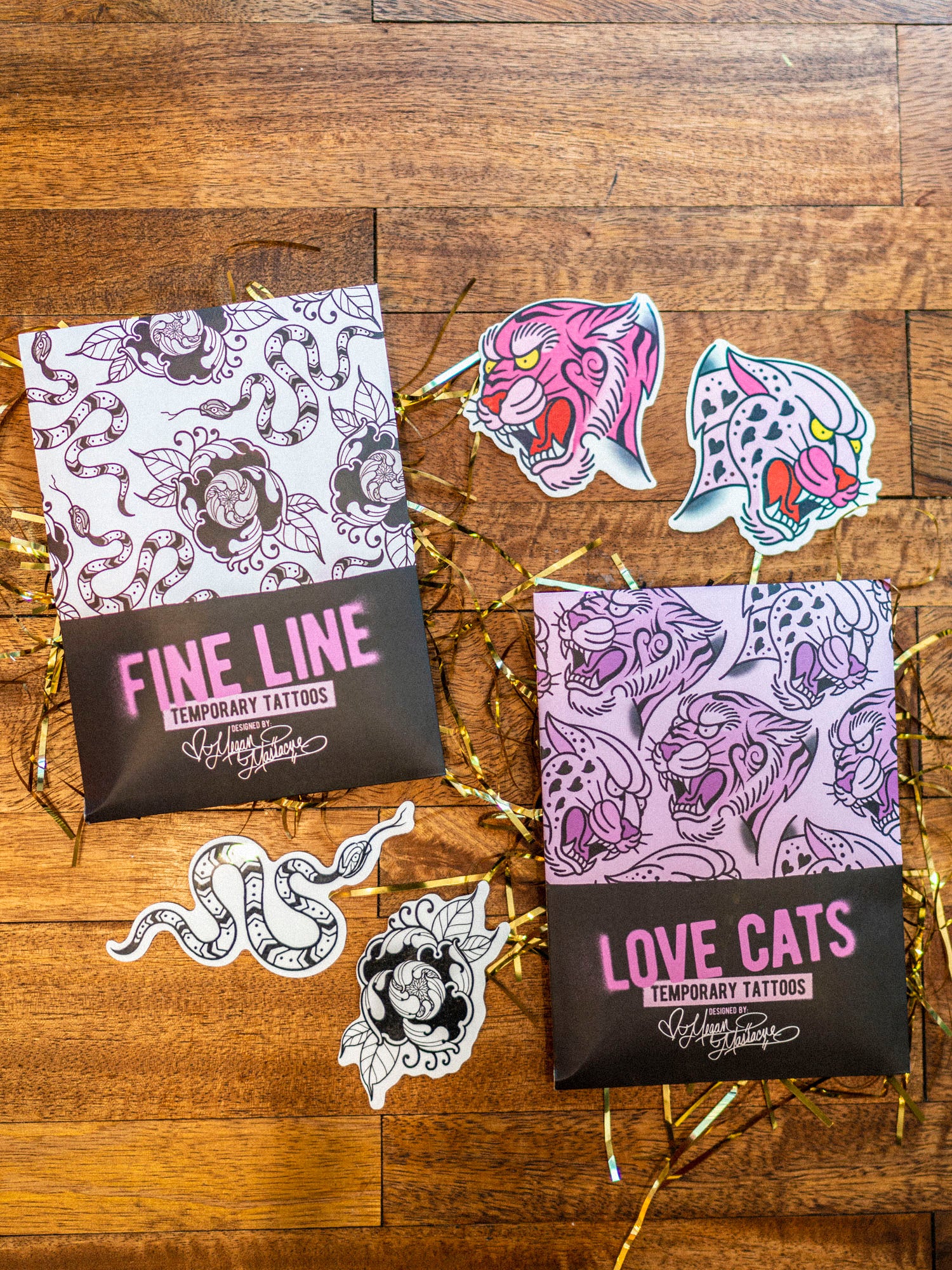 Temporary Tattoo Set