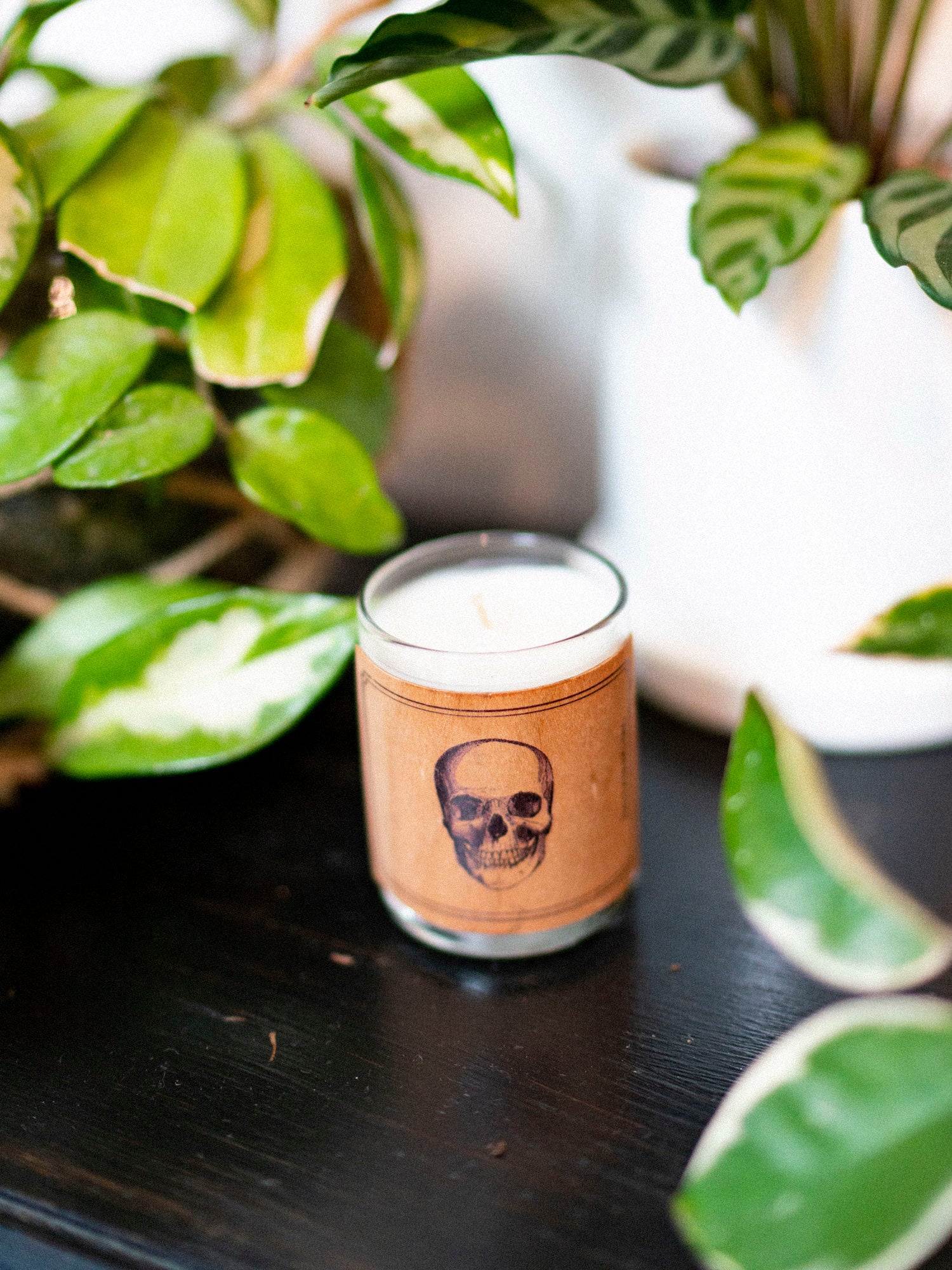 Skull Votive Candle