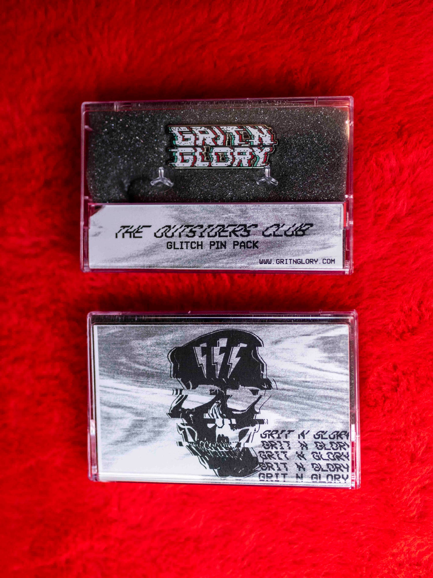 Glitch Grit N Glory Pin