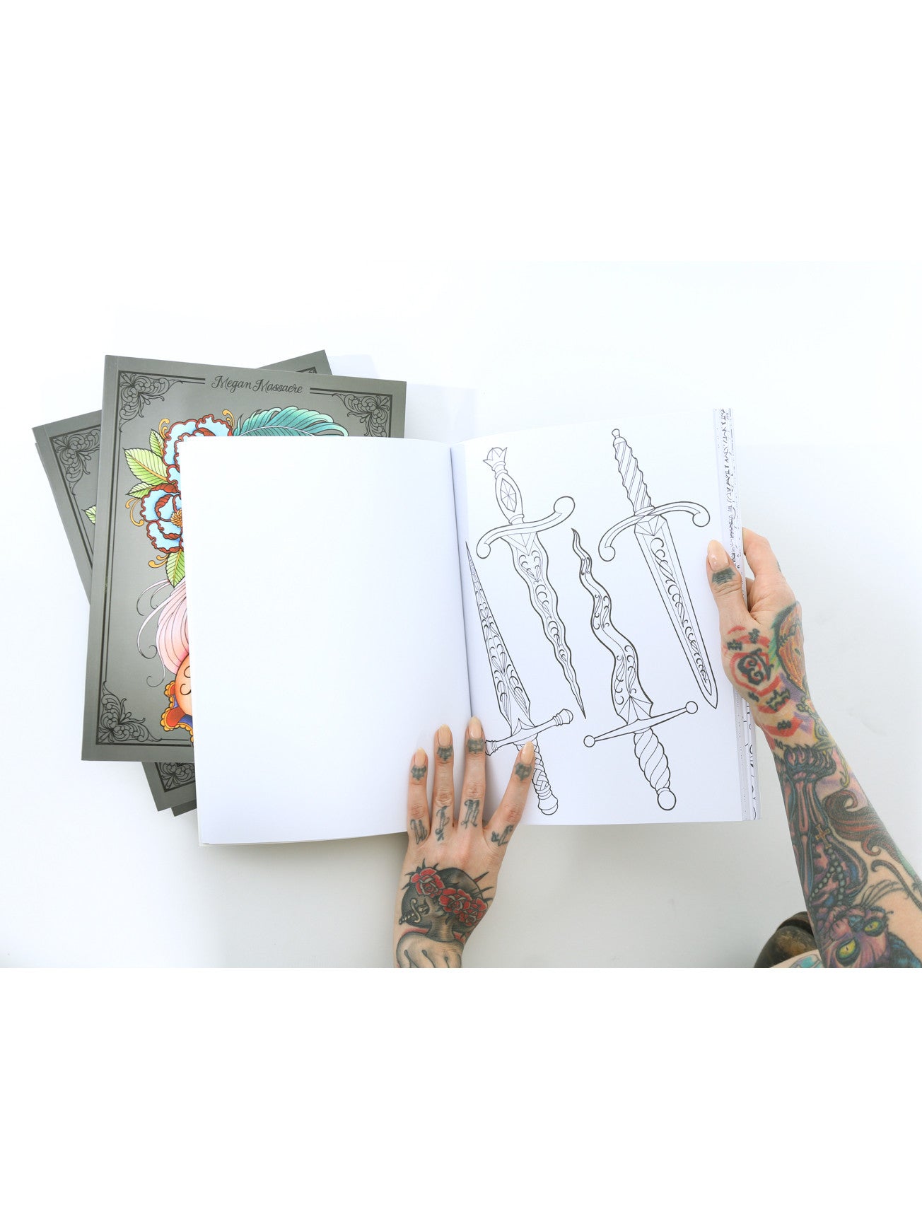 Marked In Ink: A Coloring Book