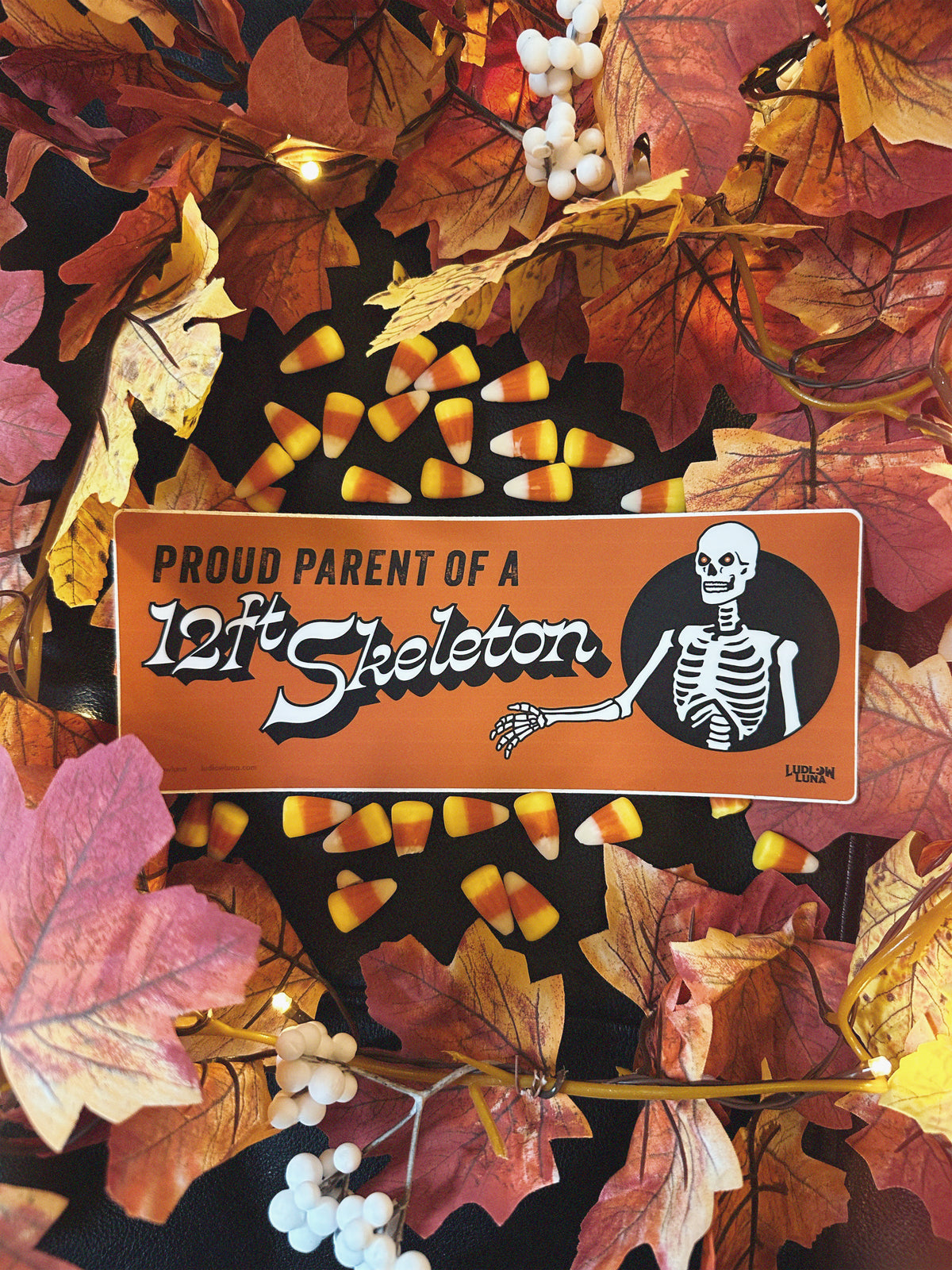 Proud Parent of a 12&#39; Skeleton Sticker