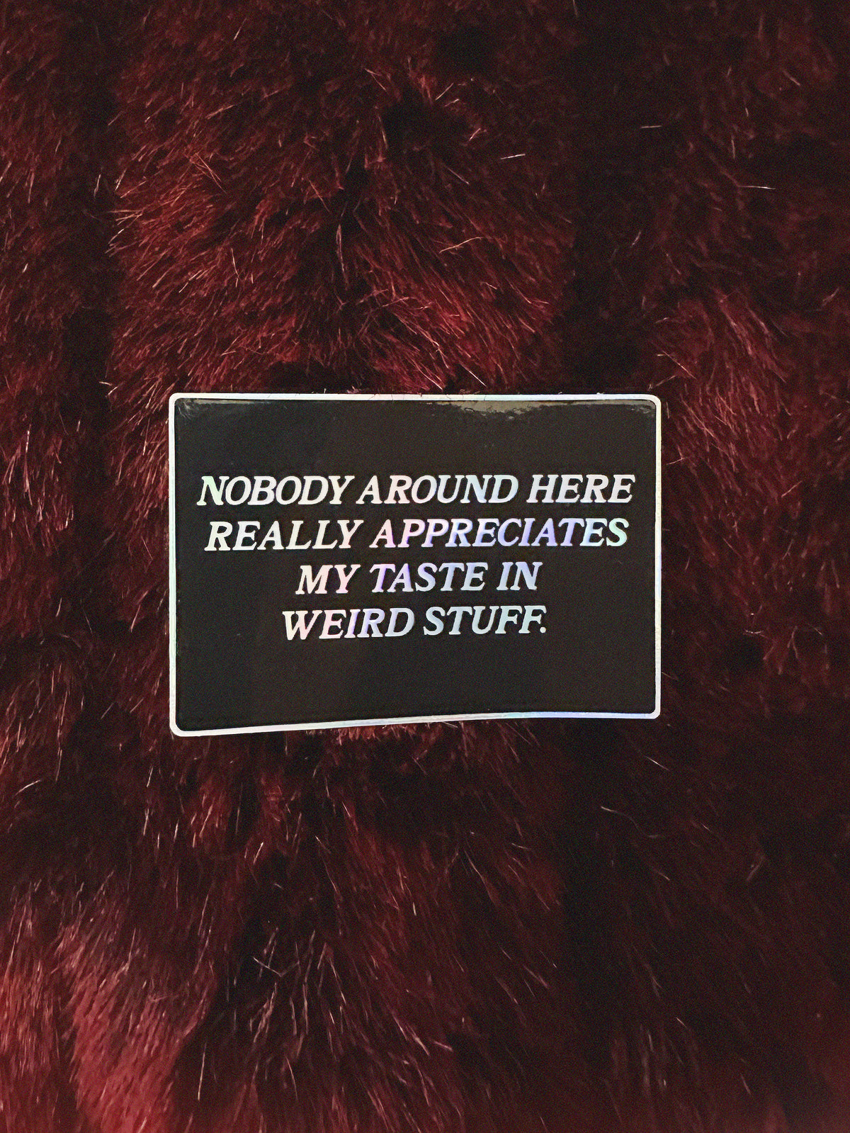Weird Stuff Sticker