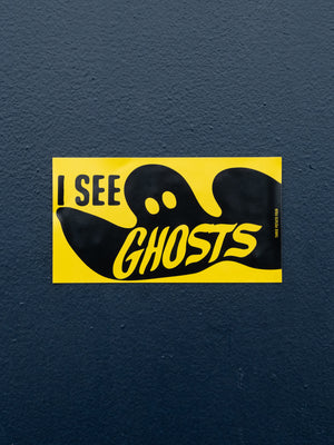 I See Ghosts Bumper Magnet