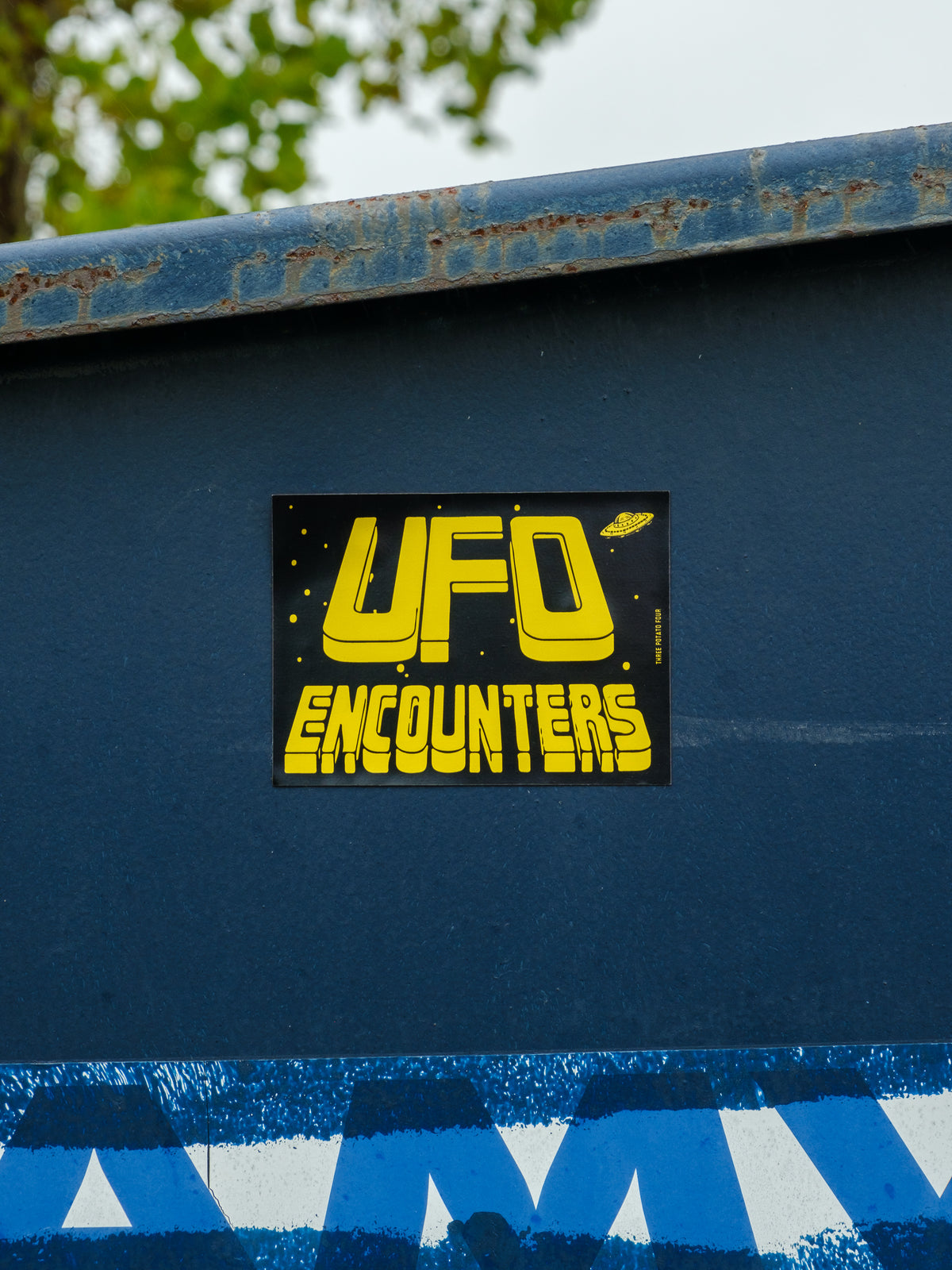 UFO Encounters Bumper Magnet