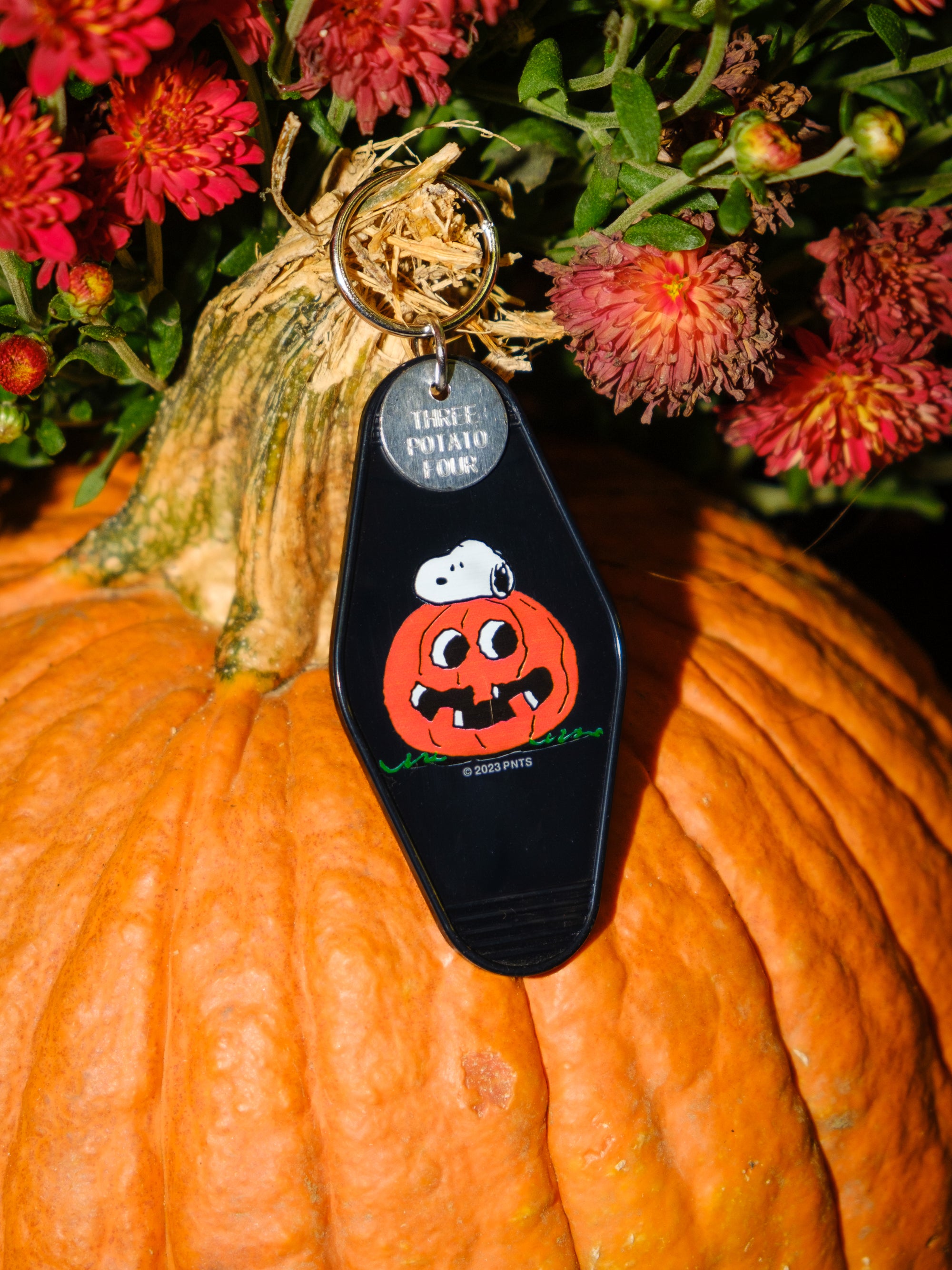 Snoopy Great Pumpkin Key Tag