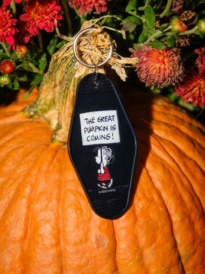 Snoopy Great Pumpkin Key Tag