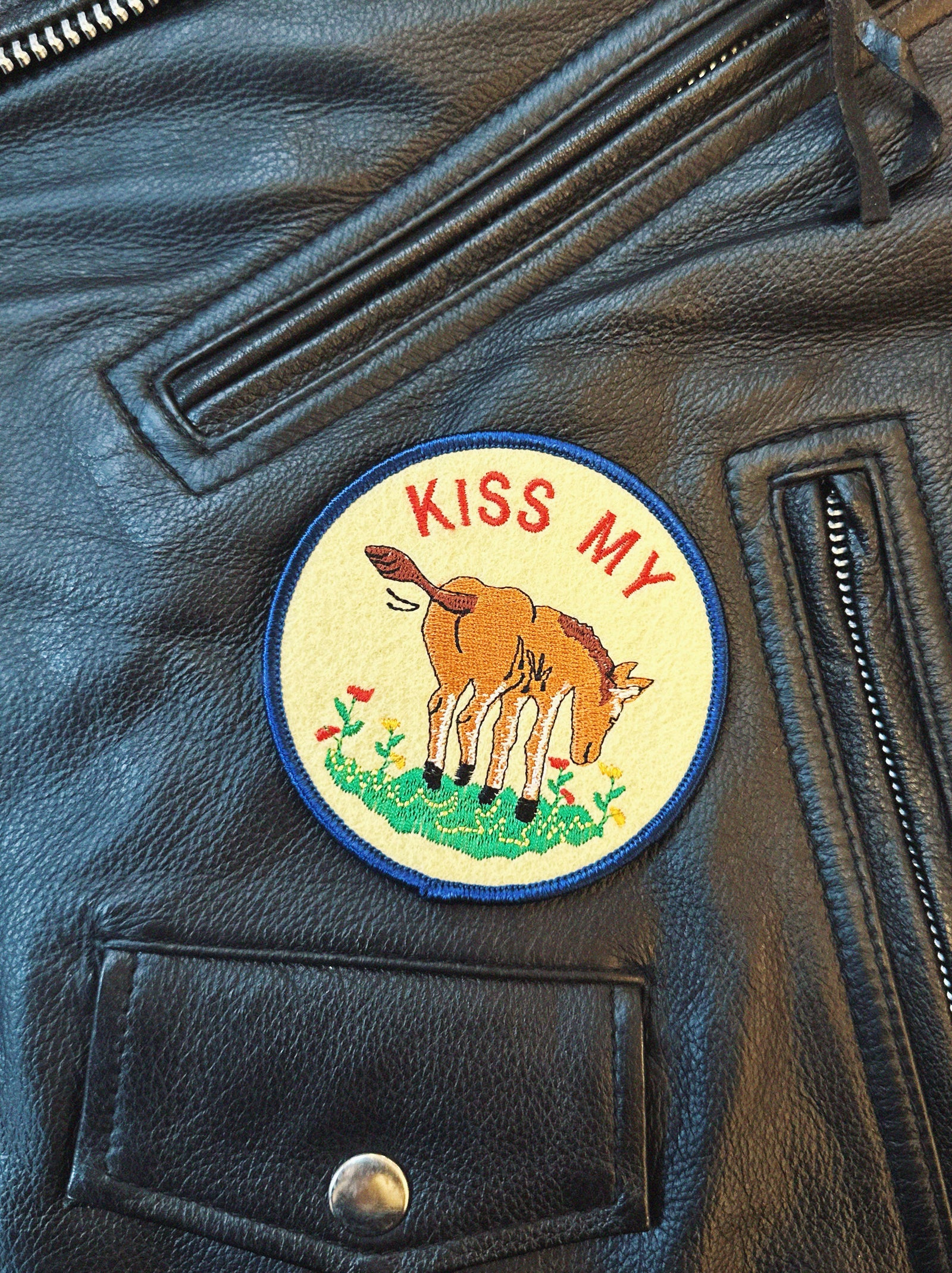 Kiss My A** Patch