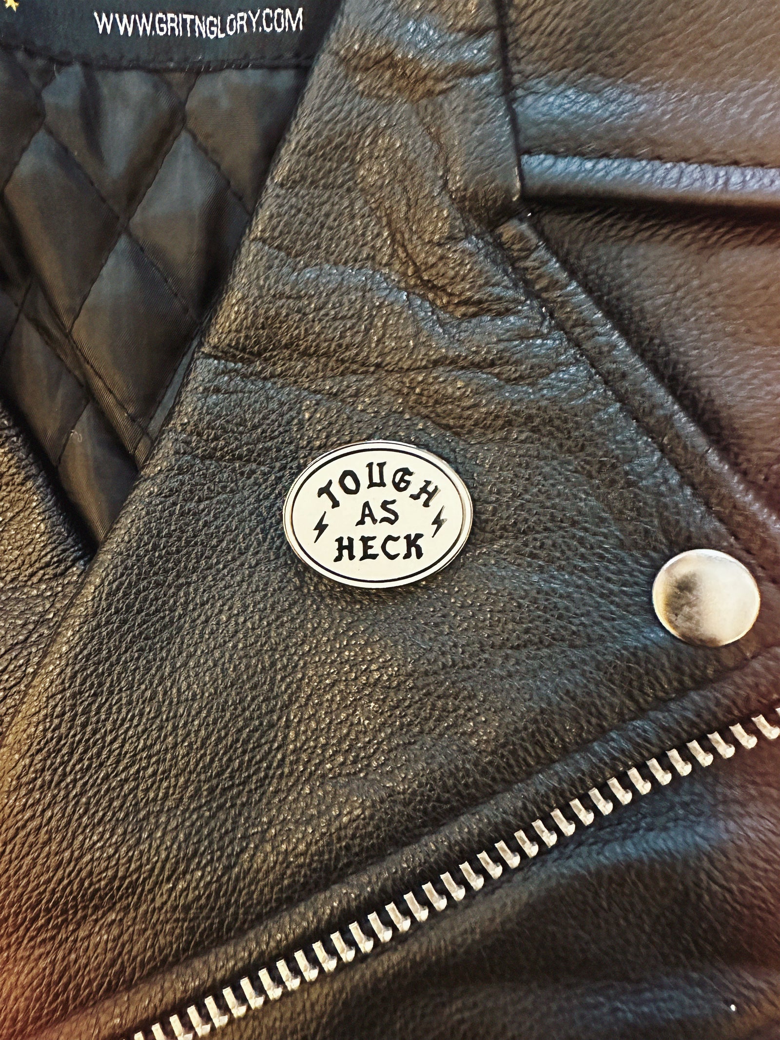 Tough as Heck Pin