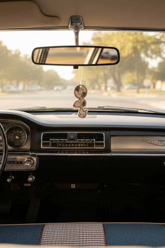 Snoopy Record Air Freshener - Grit N Glory