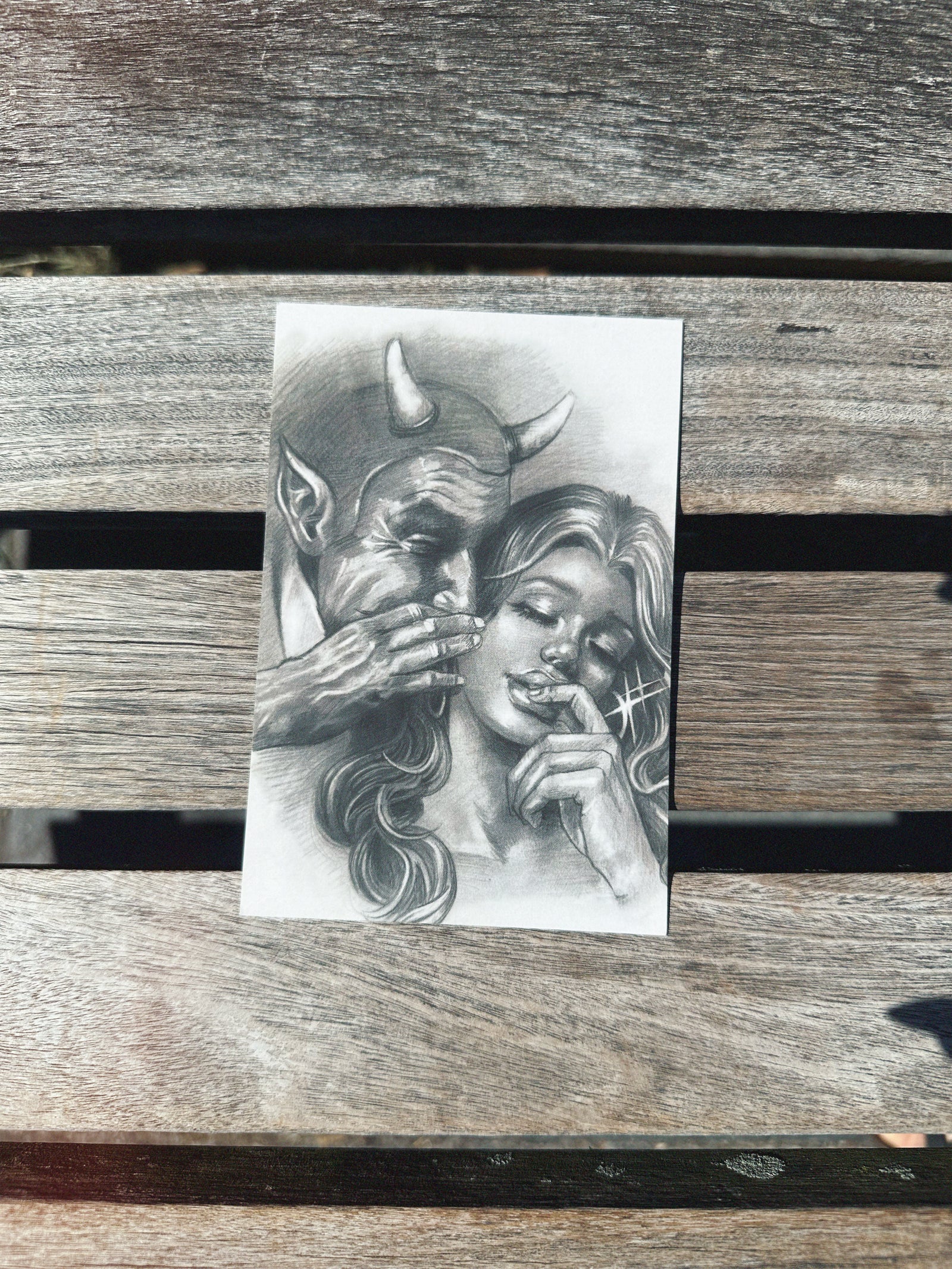 Devil's Whisper Postcard