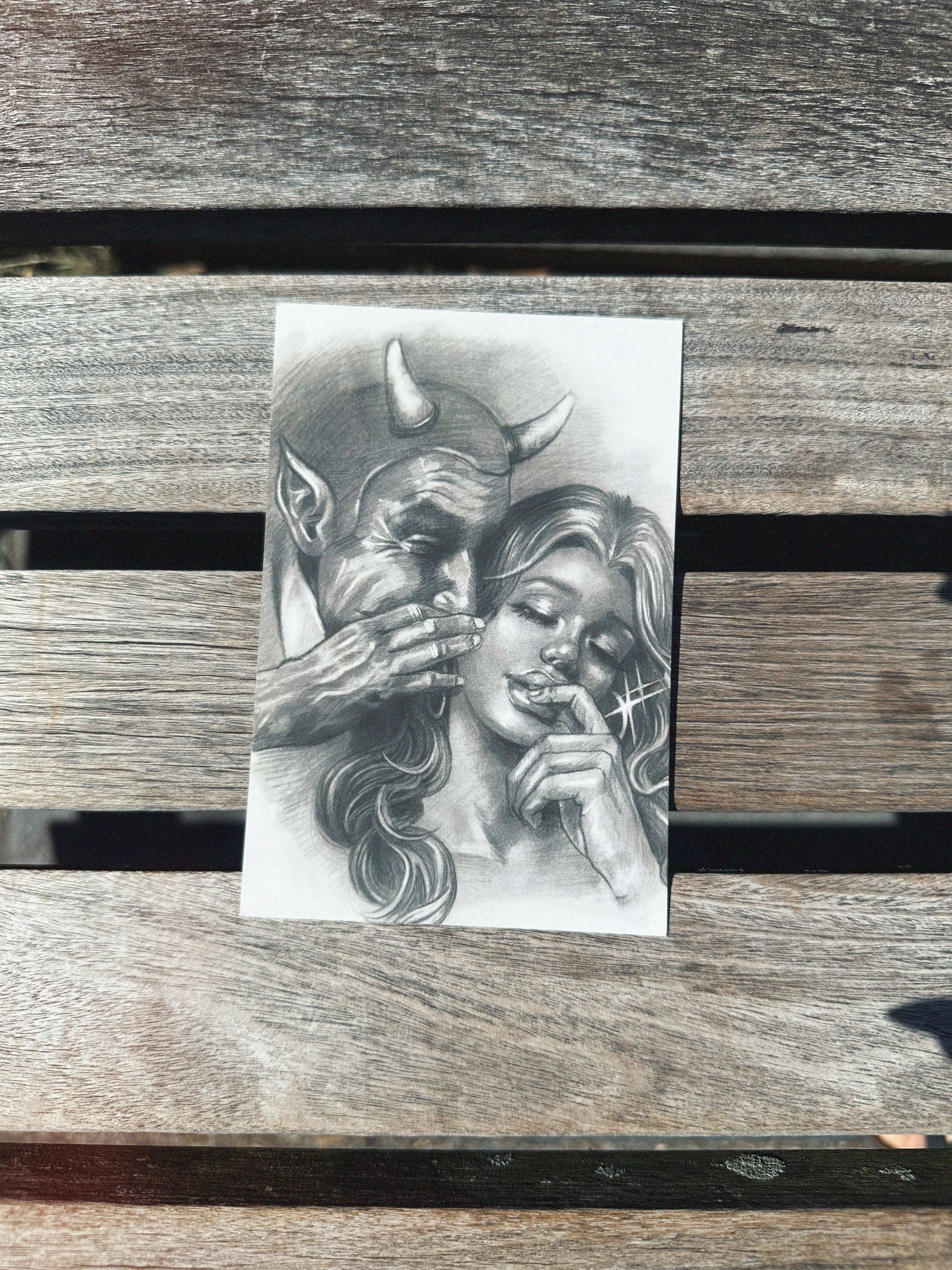 Devil's Whisper Postcard