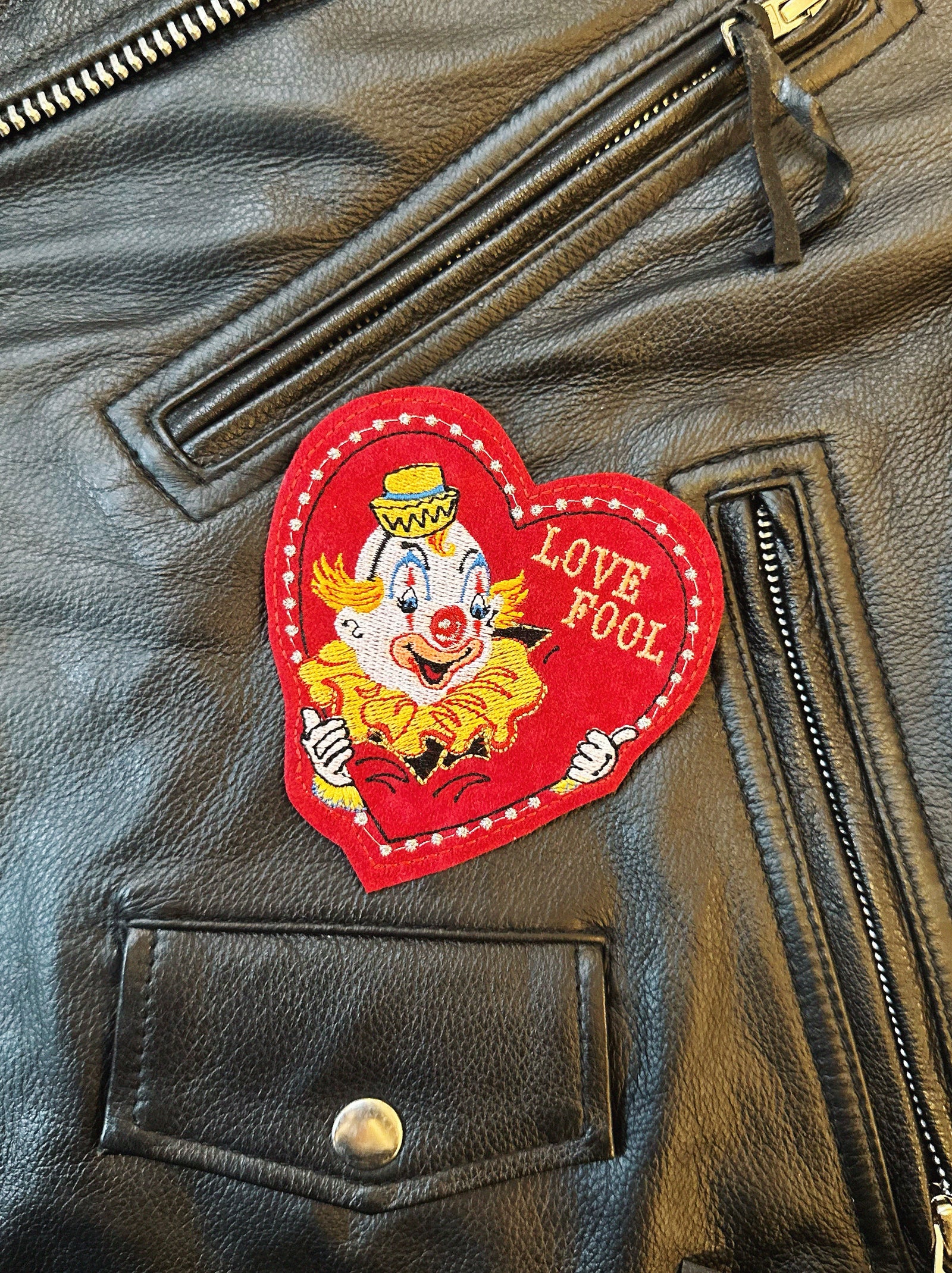 Love Fool Handmade Patch