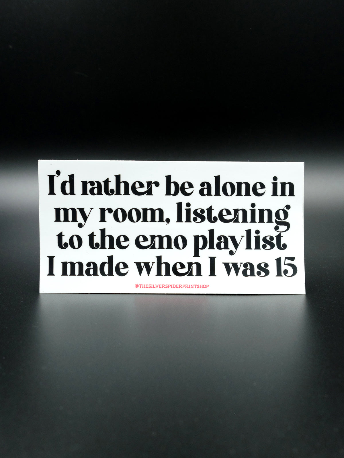 Emo Playlist Sticker