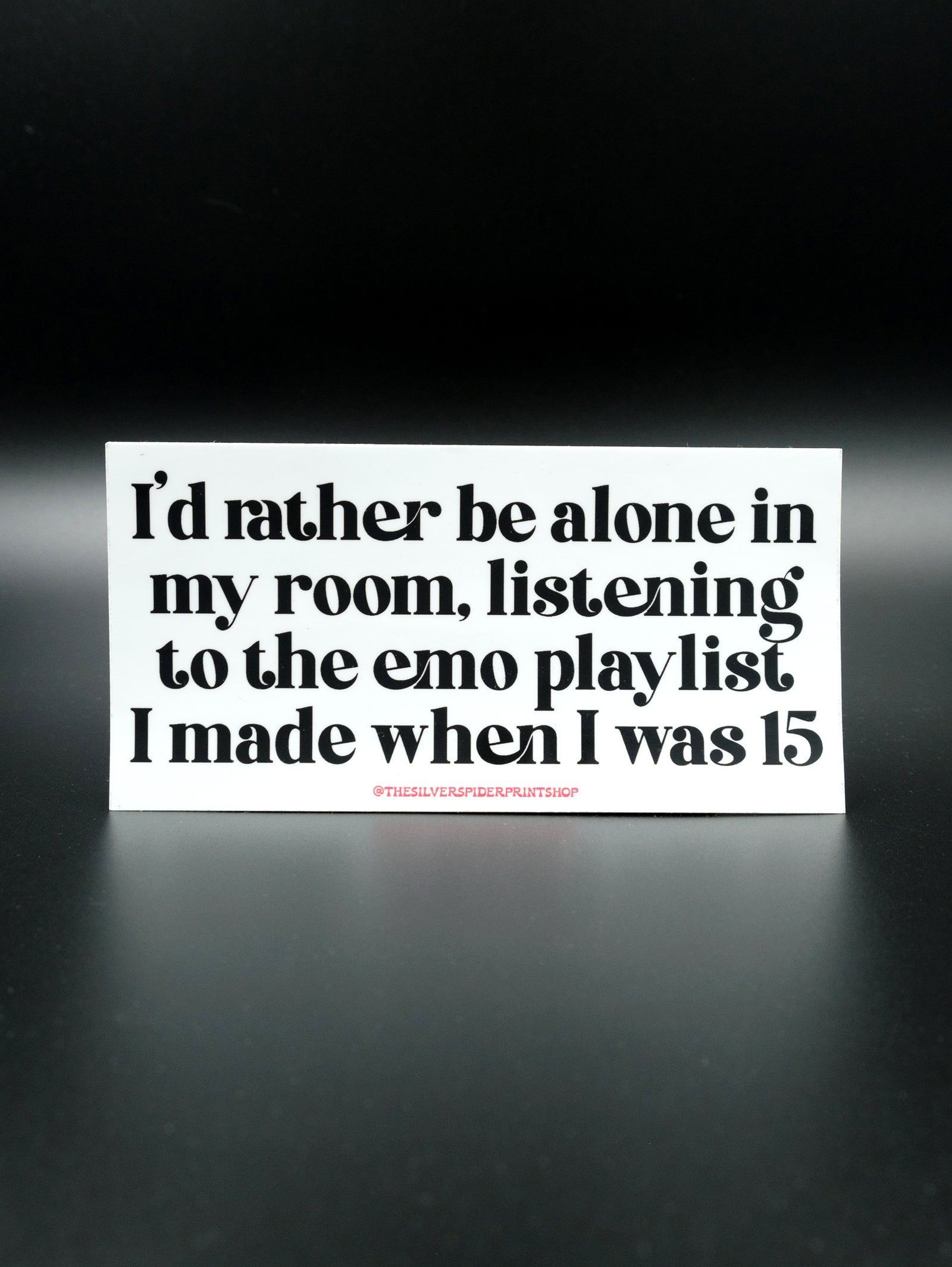 Emo Playlist Sticker