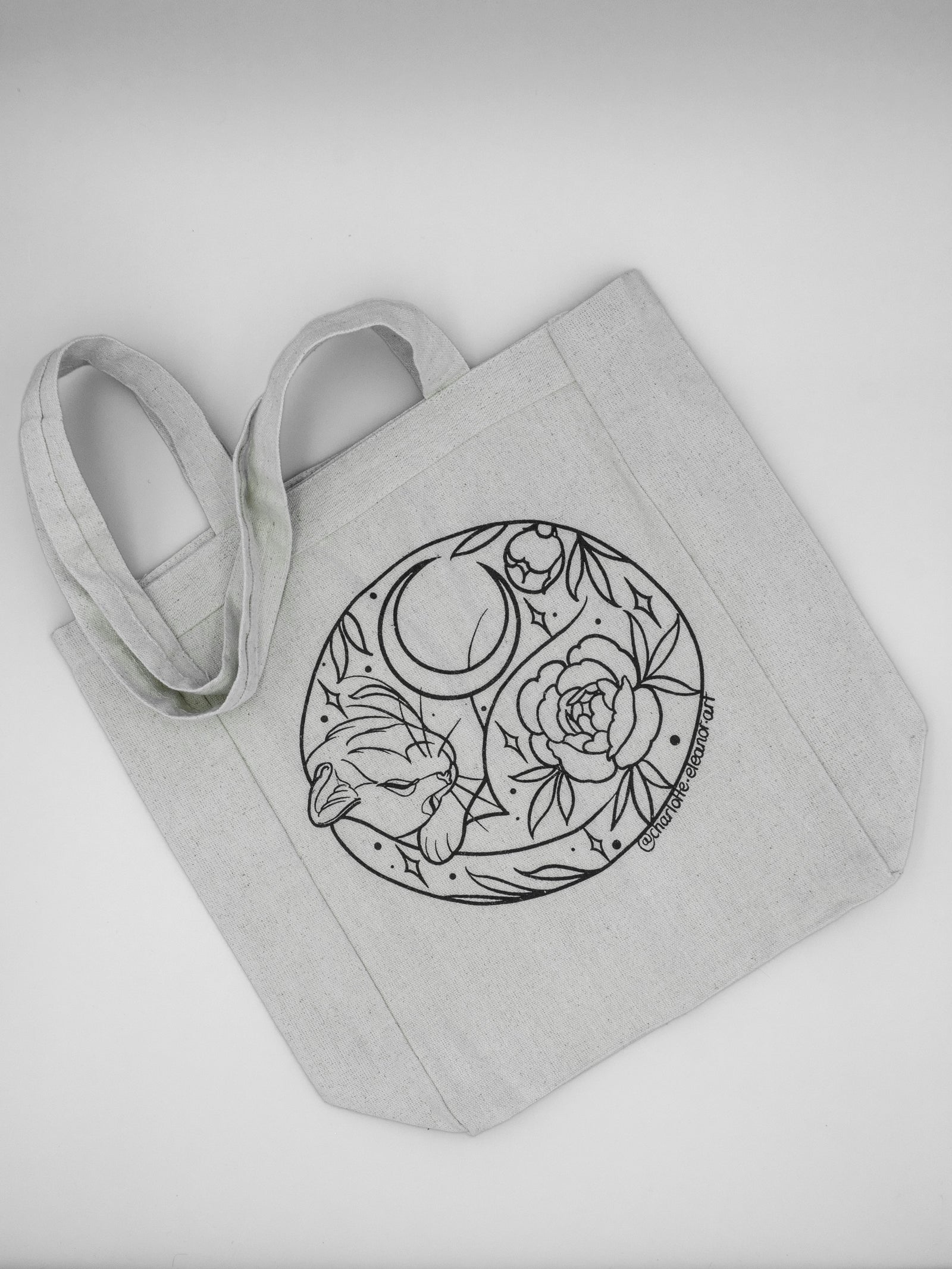 Cat Moon Tote