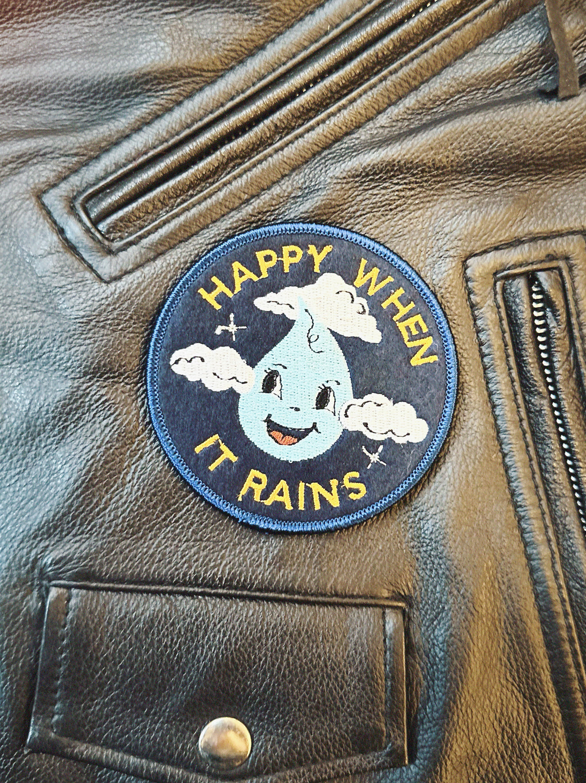 Happy When it Rains Patch