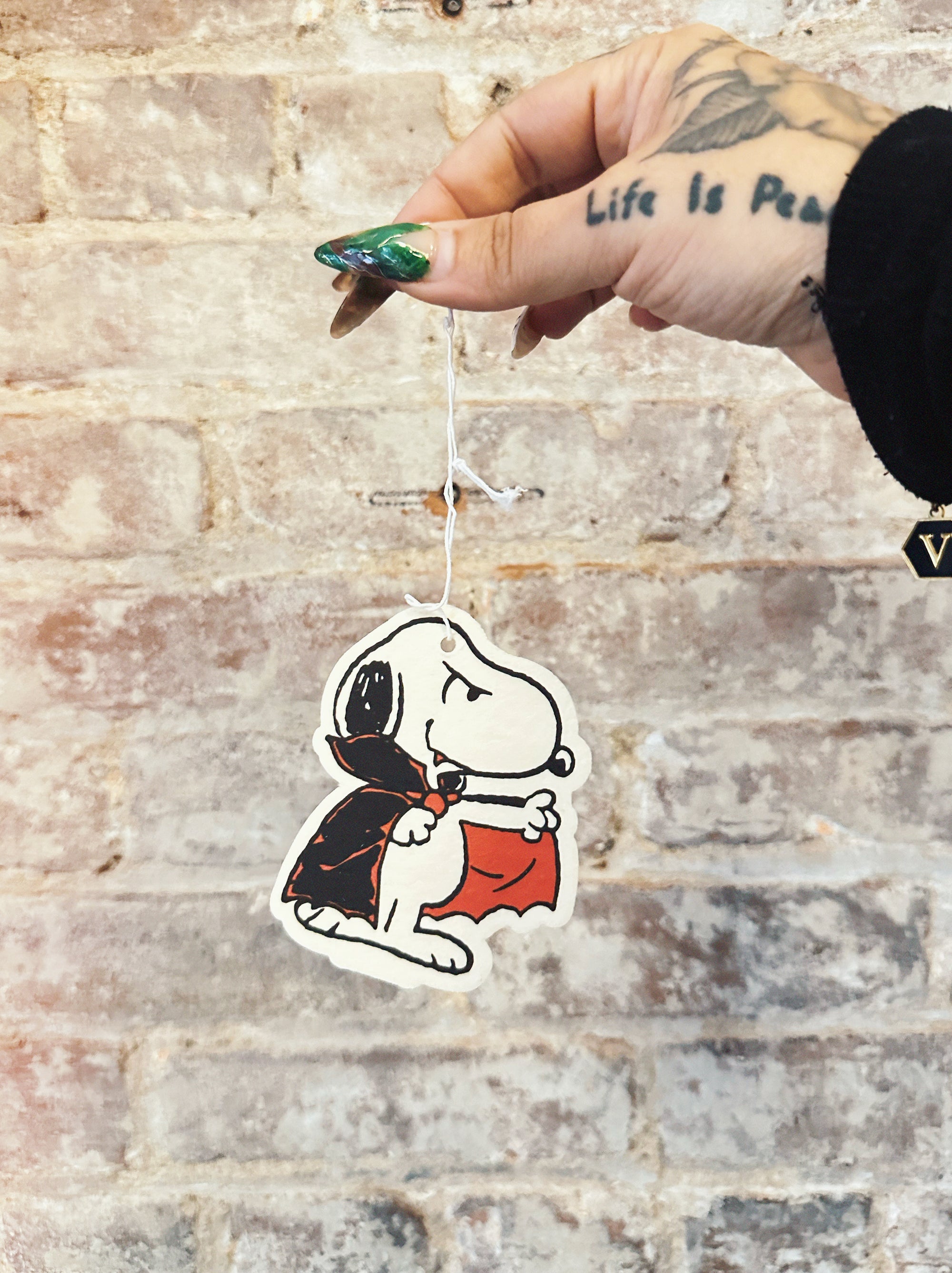 Snoopy Dracula Air Freshener