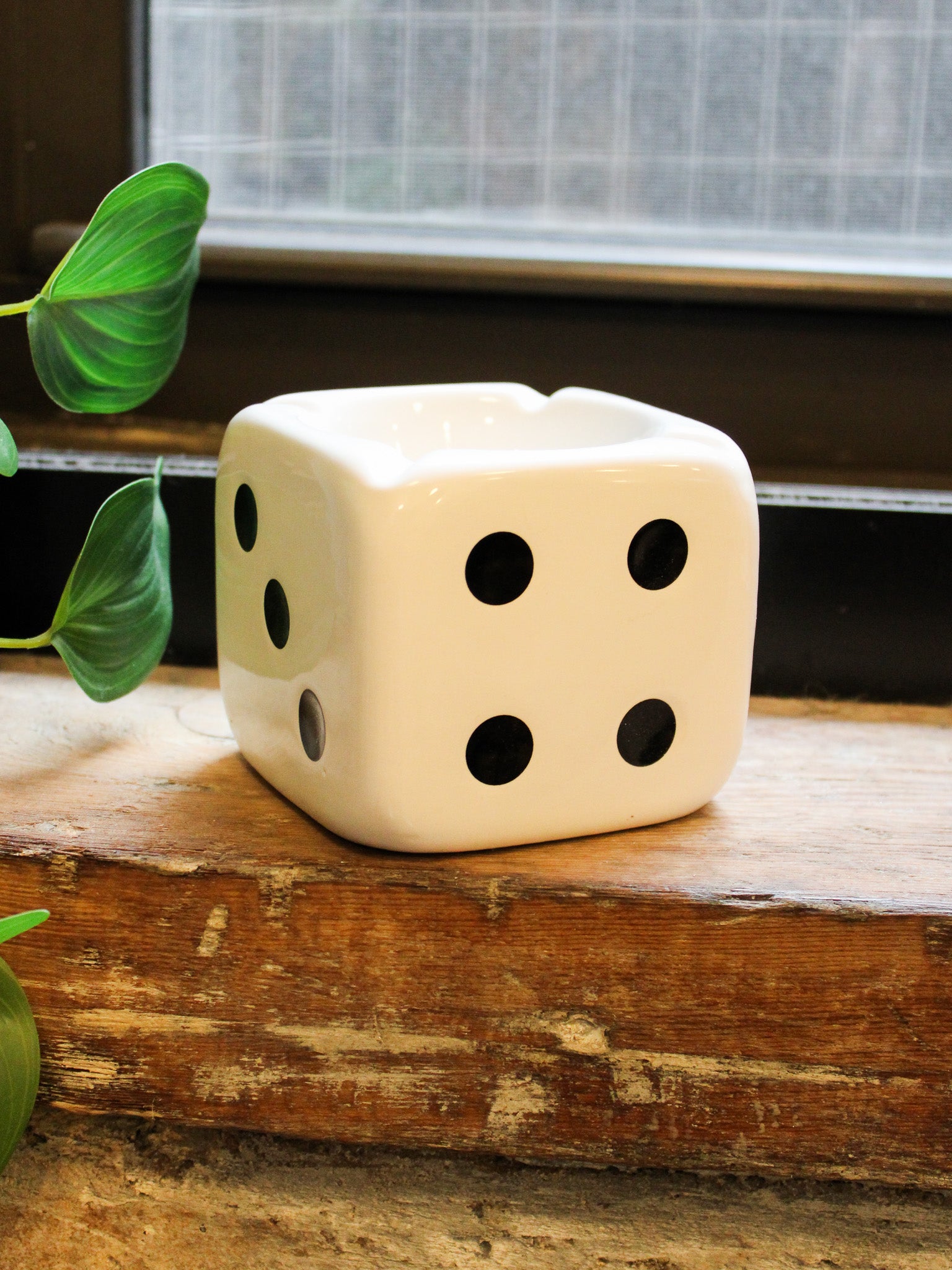 Dice Ceramic Ashtray