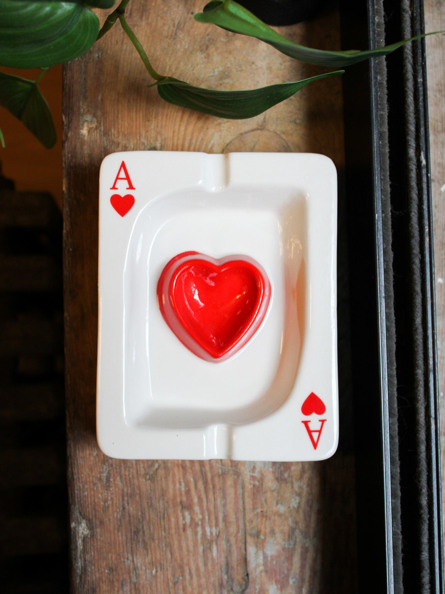 Ace of Hearts Ashtray