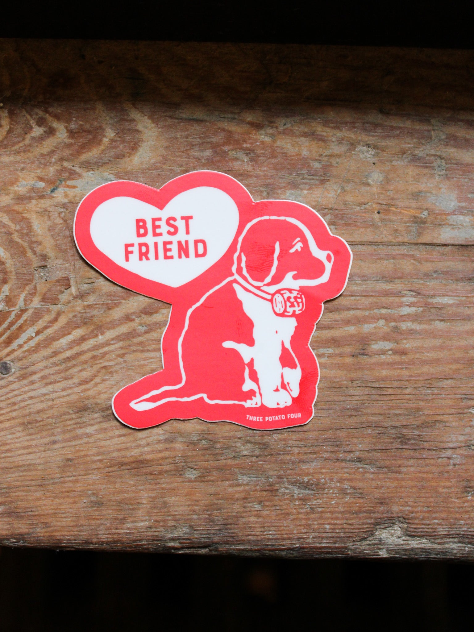 Best Friend Vinyl Sticker