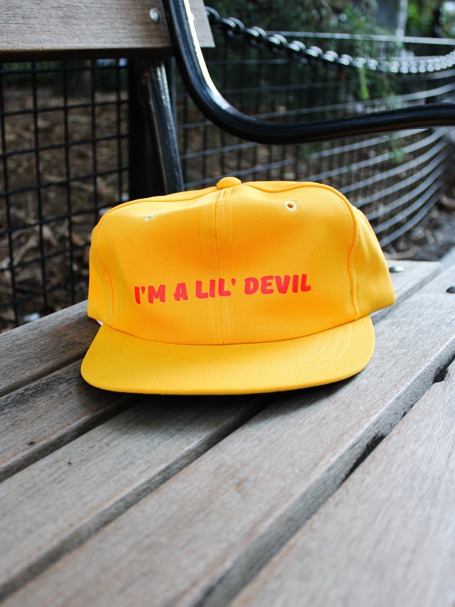 Vintage Lil Devil Snapback Hat