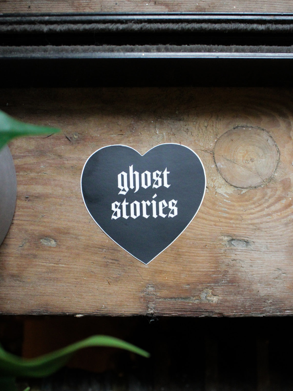 Ghost Stories Heart Sticker