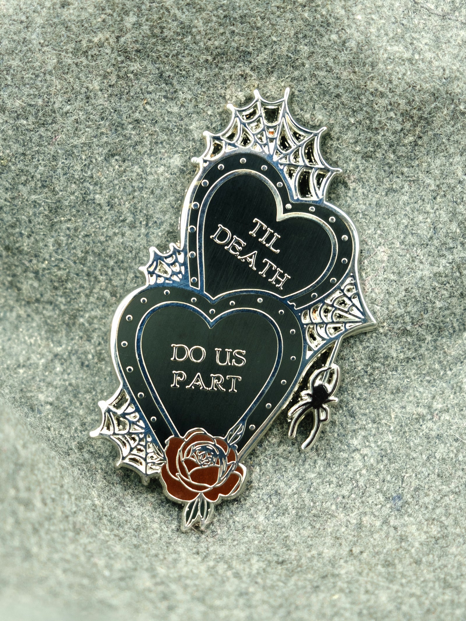 Til Death Enamel Pin