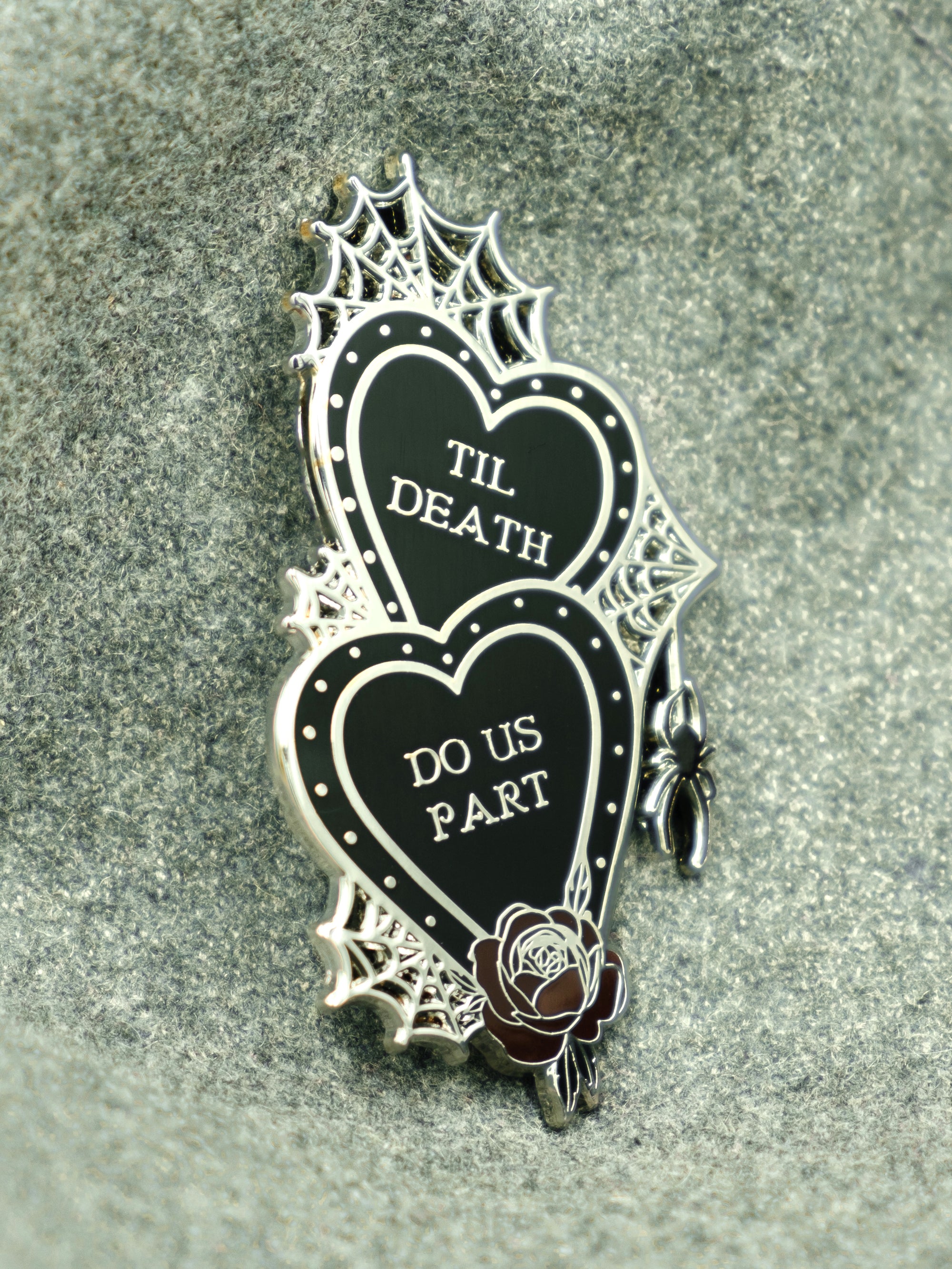 Til Death Enamel Pin