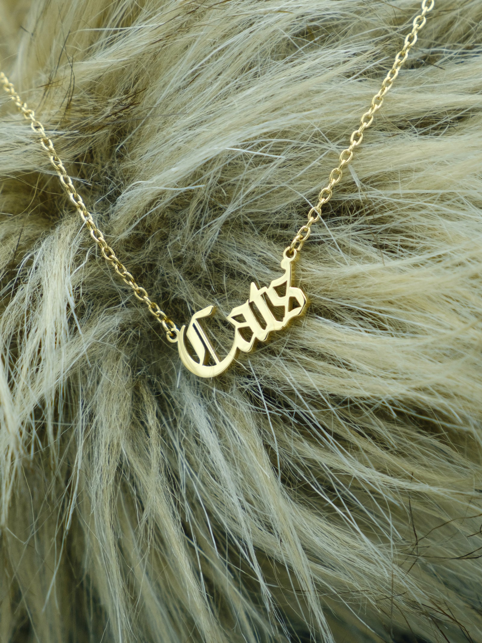 Cats word Necklace