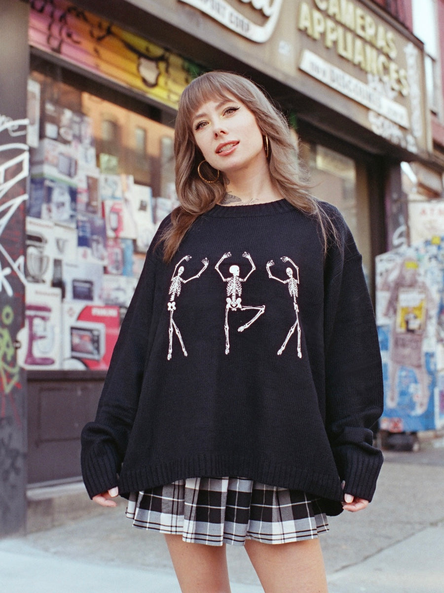 Dancing Skeletons Sweater