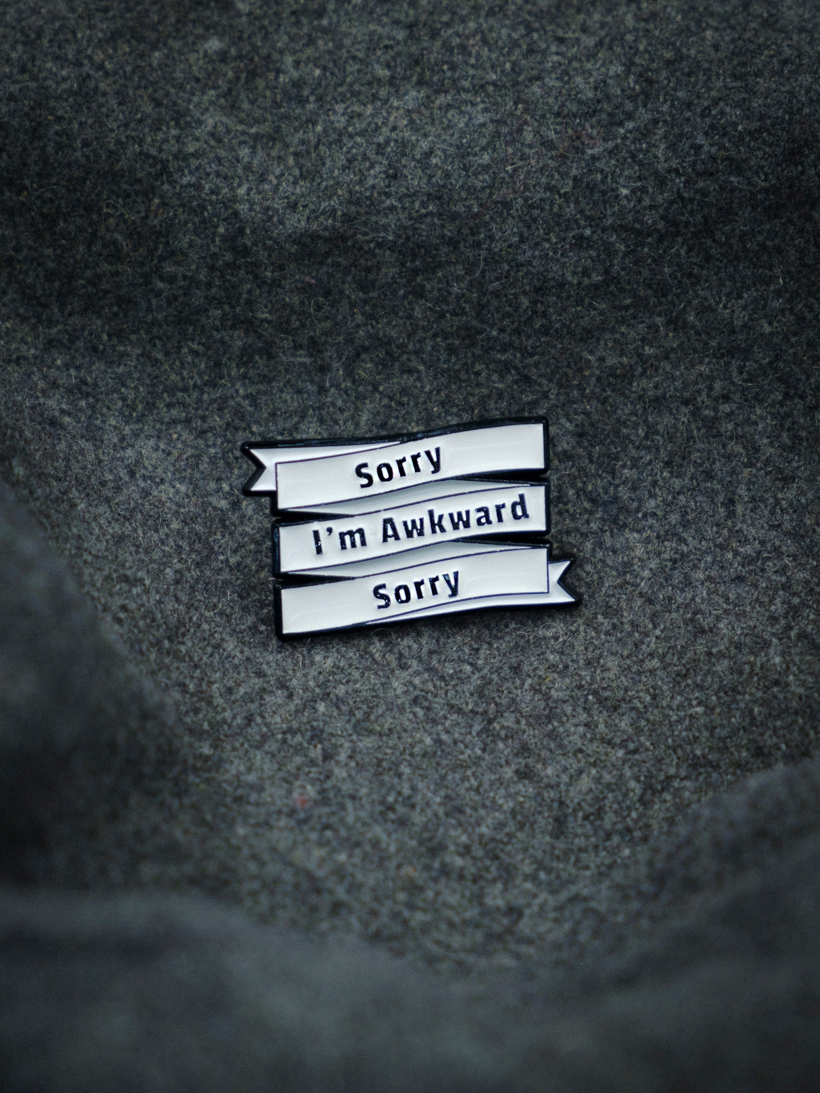 Sorry I'm Awkward Pin