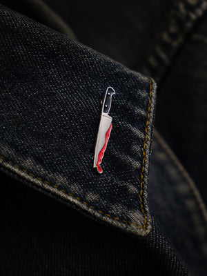 Slasher Knife Enamel Pin