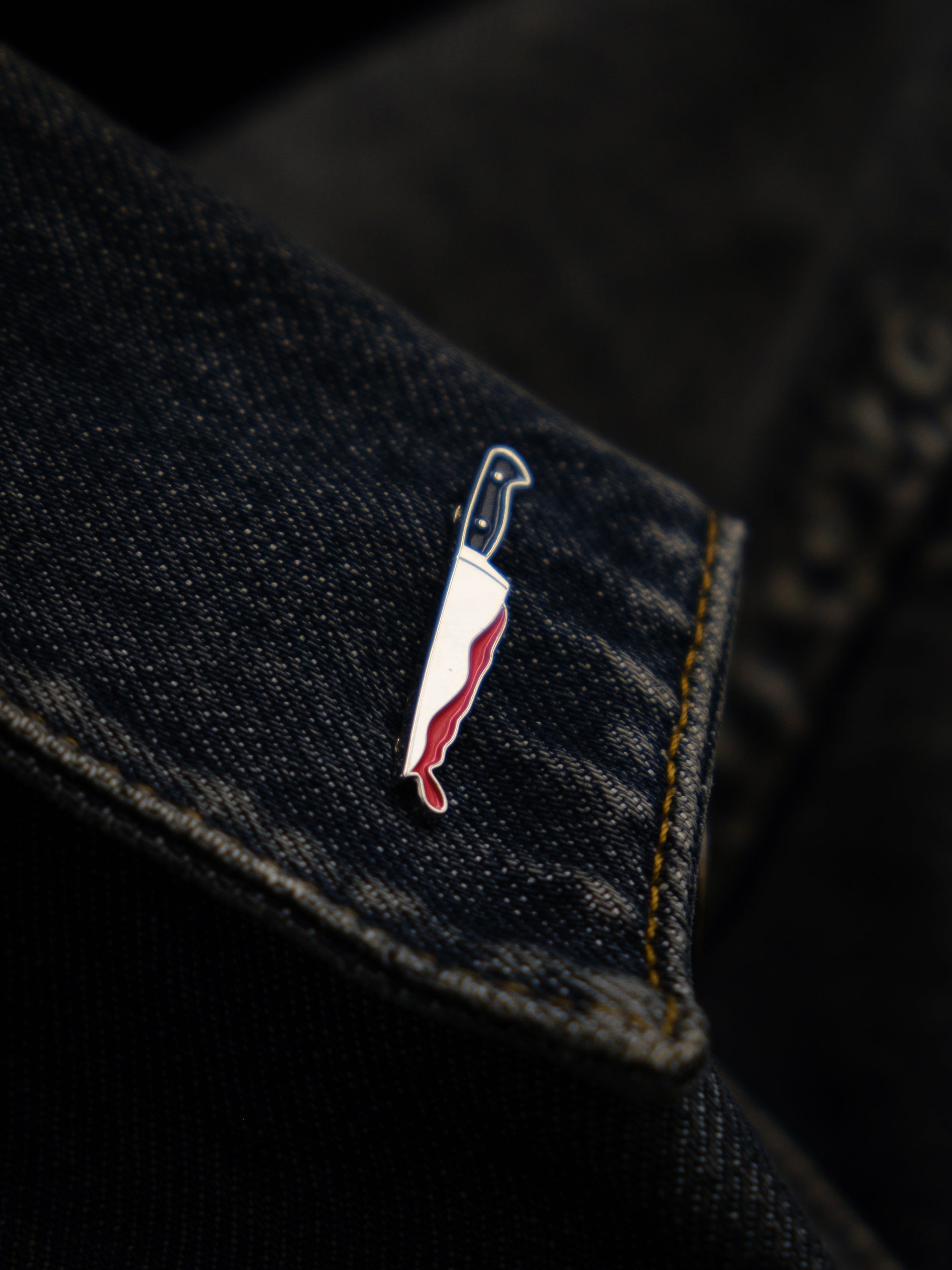 Slasher Knife Enamel Pin