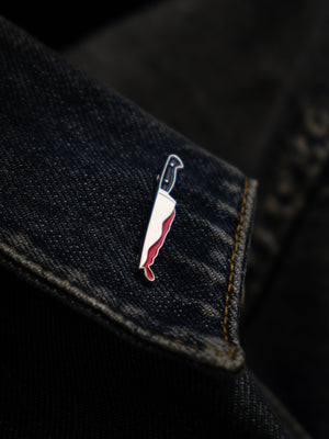 Slasher Knife Enamel Pin