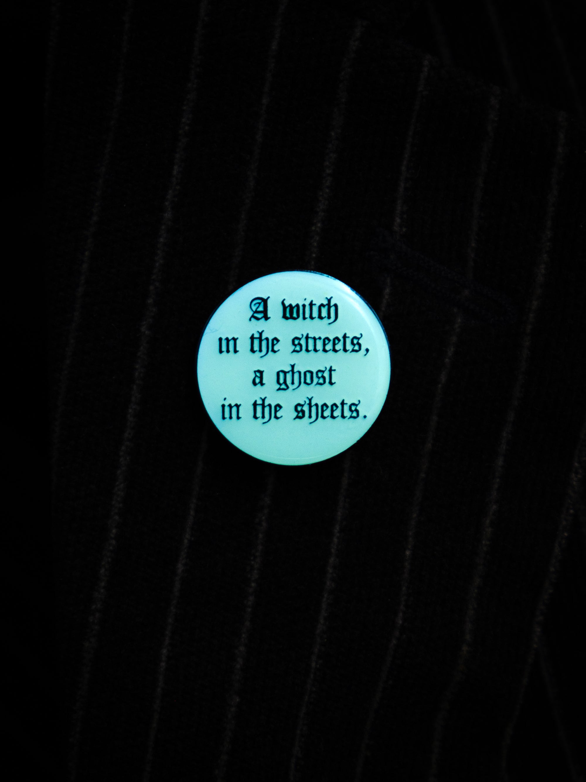 Ghost in the Sheets Enamel Pin