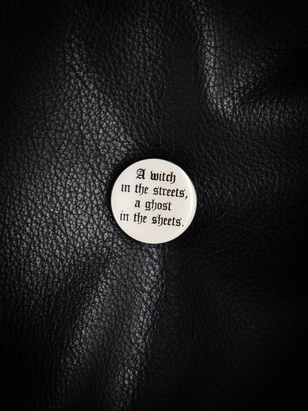 Ghost in the Sheets Enamel Pin