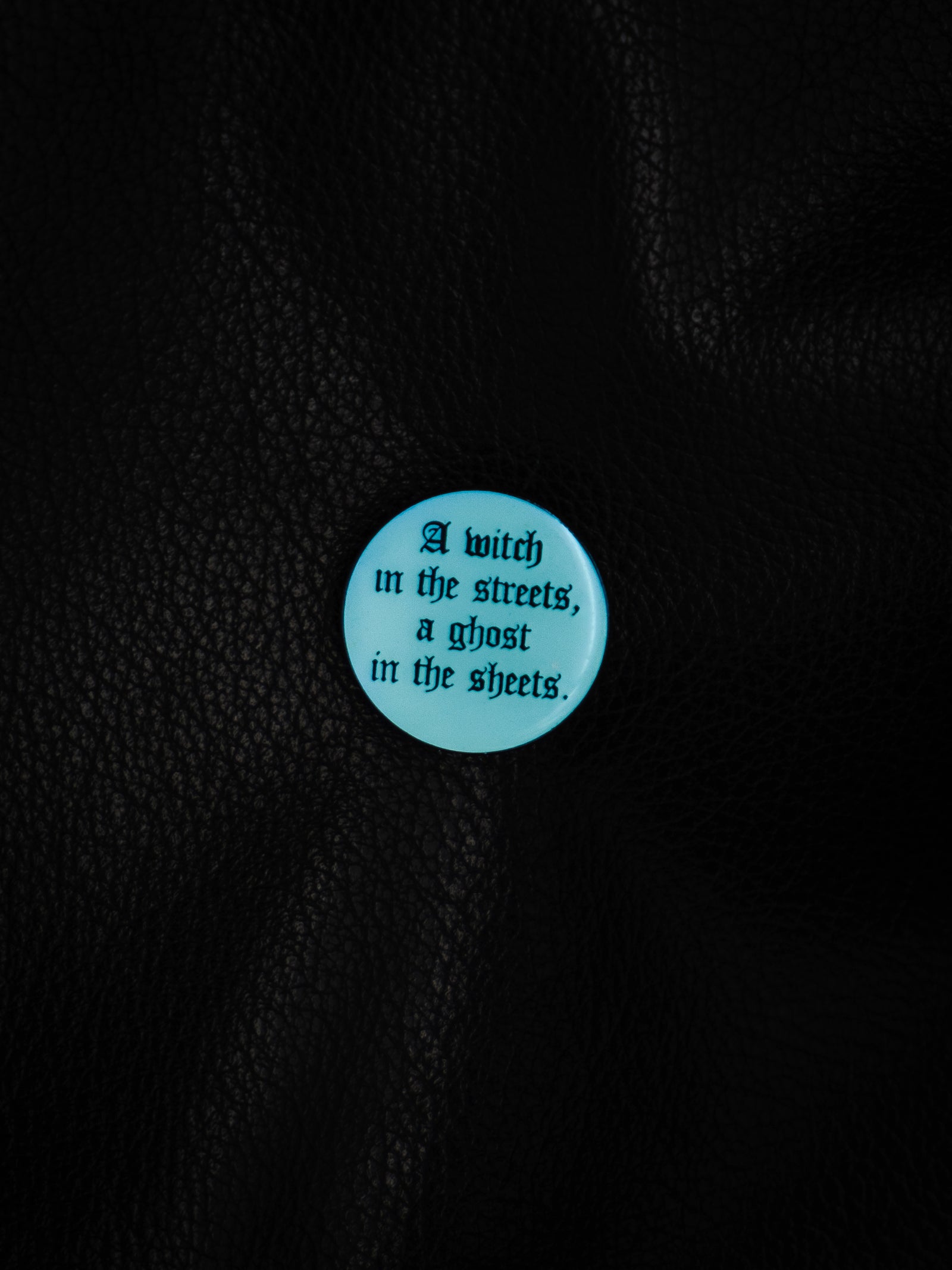 Ghost in the Sheets Enamel Pin