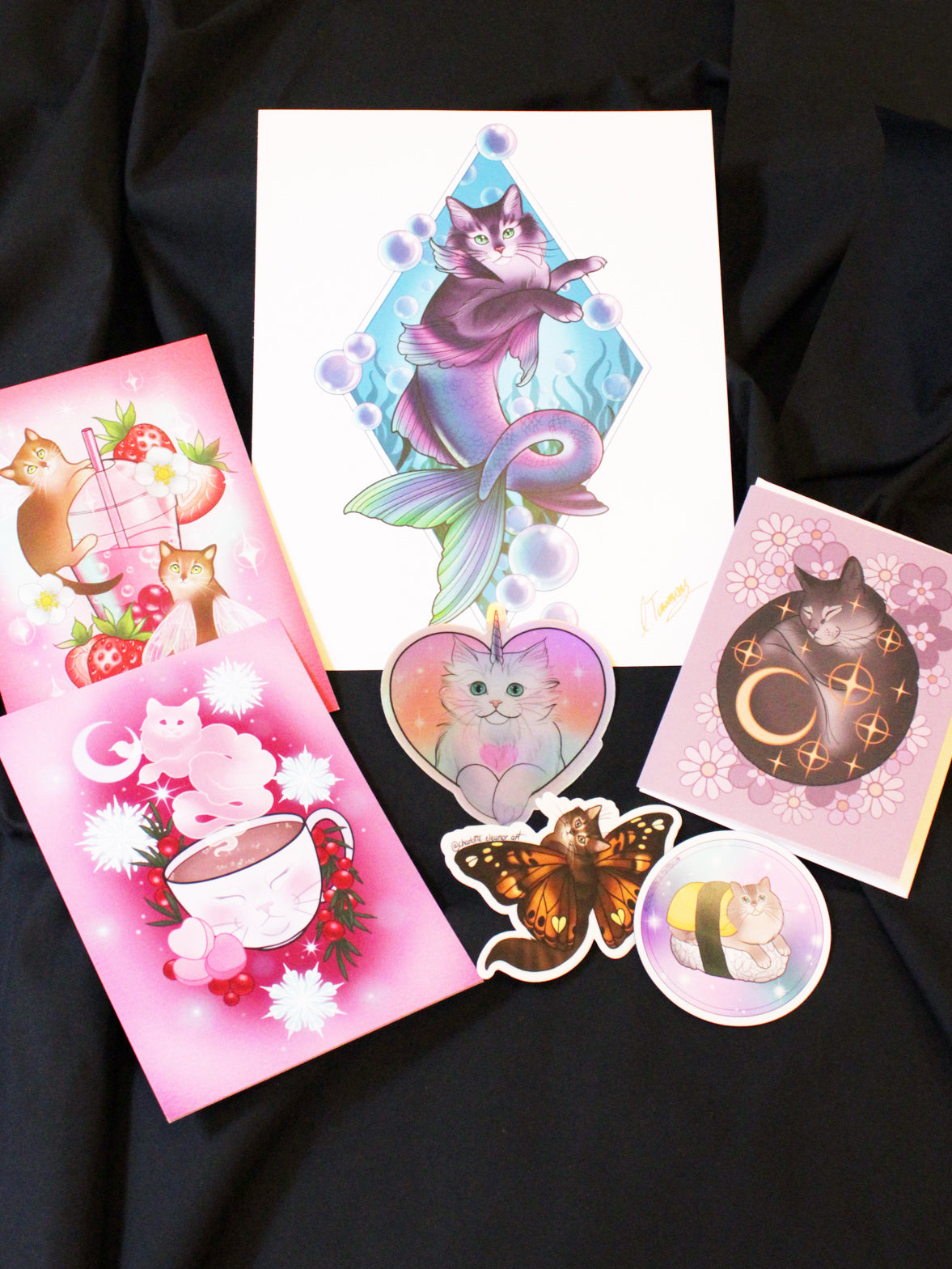 Cat Print and Sticker Pack Volume 1