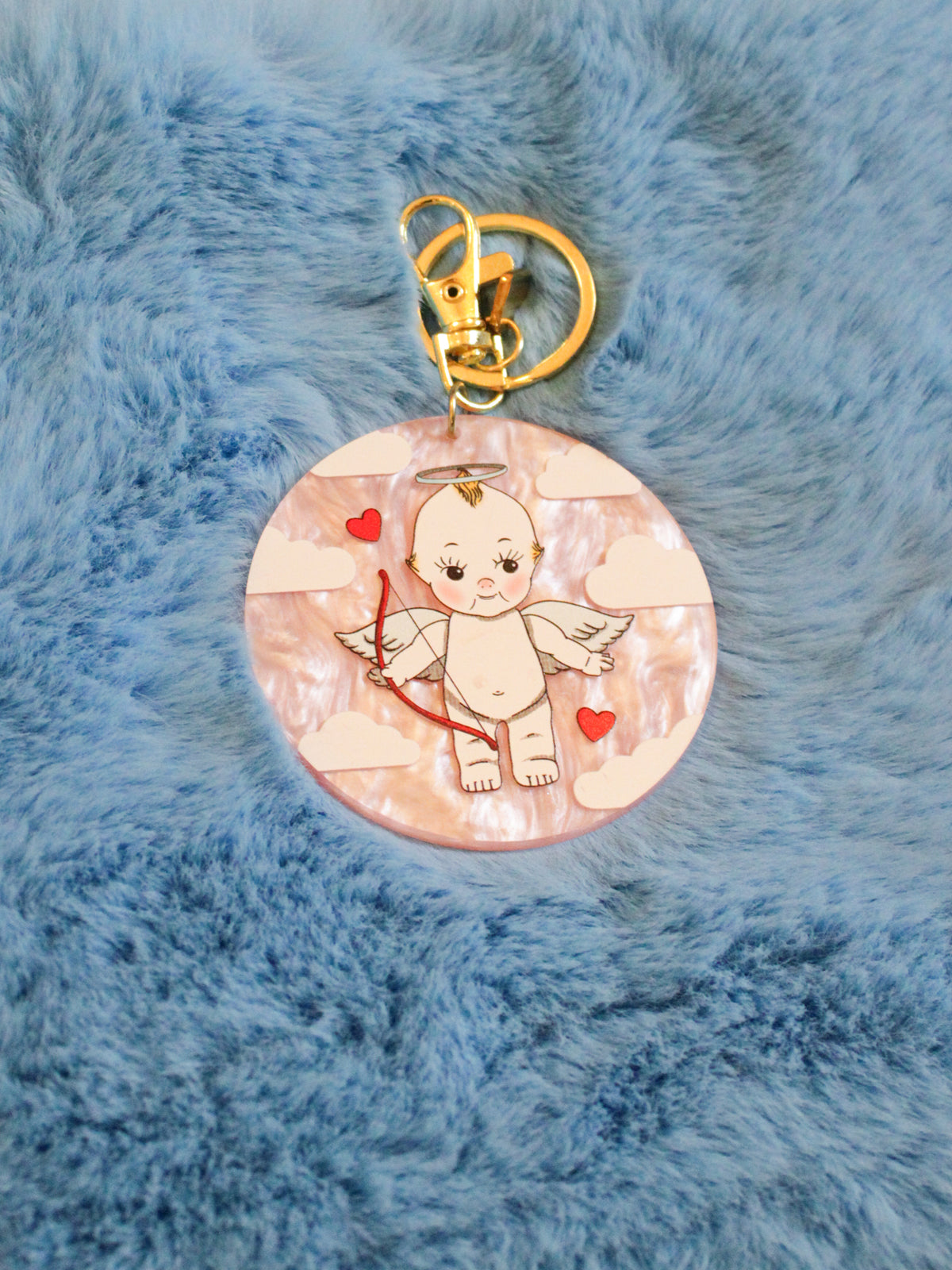 Kewpie Keychain