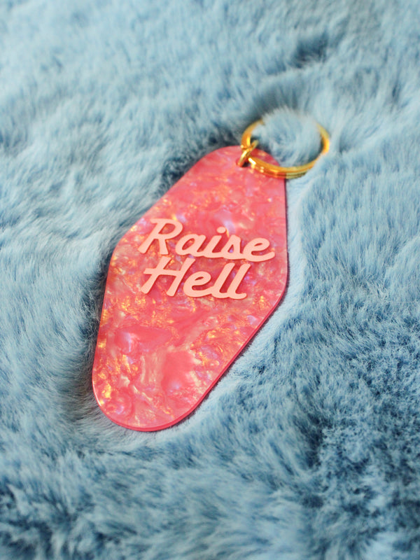 Raise Hell Keychain - Grit N Glory