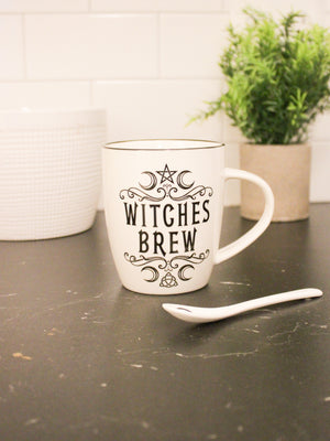 Witches Brew Cup and Spoon