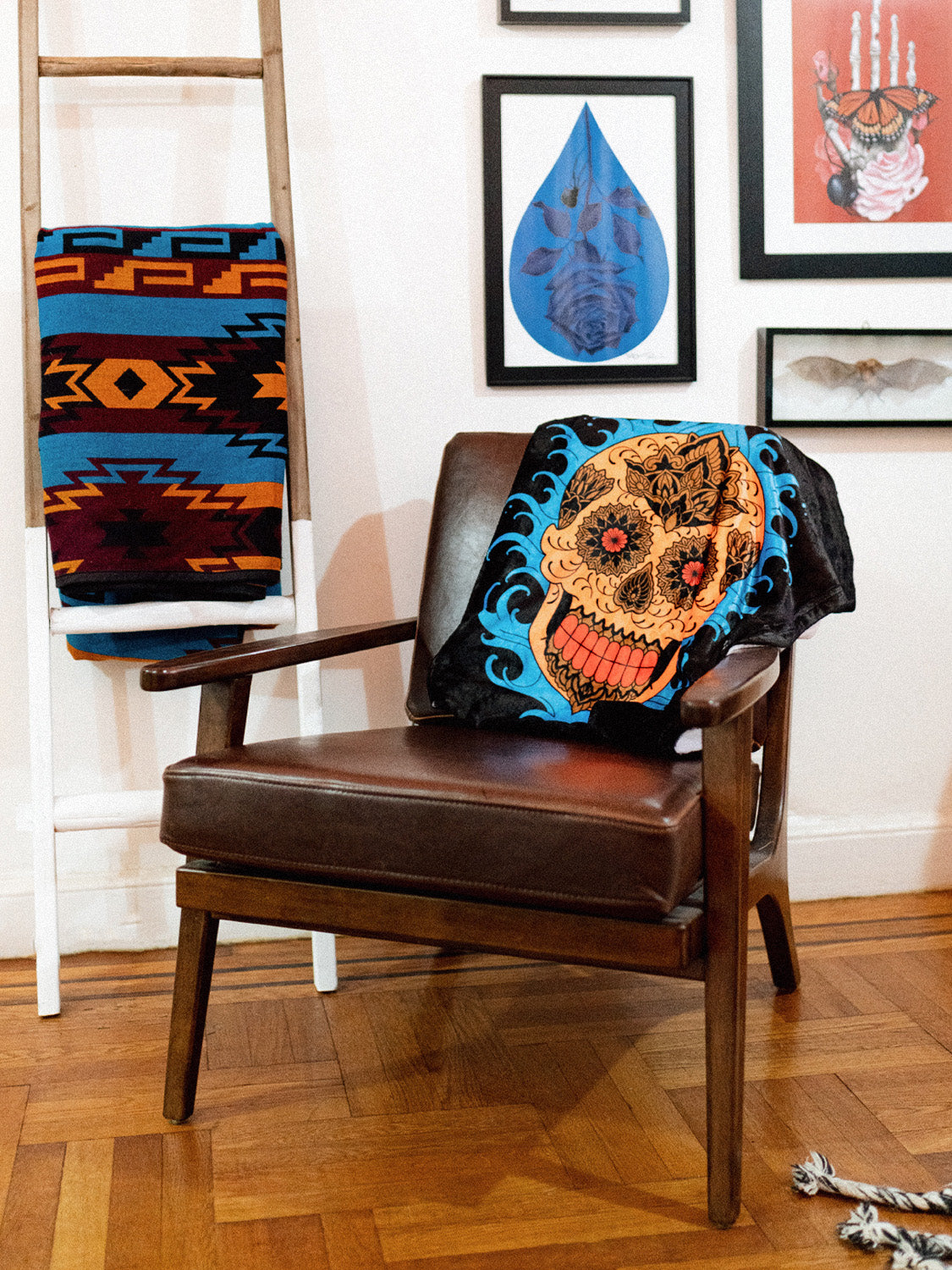 Sugar Skull Blanket