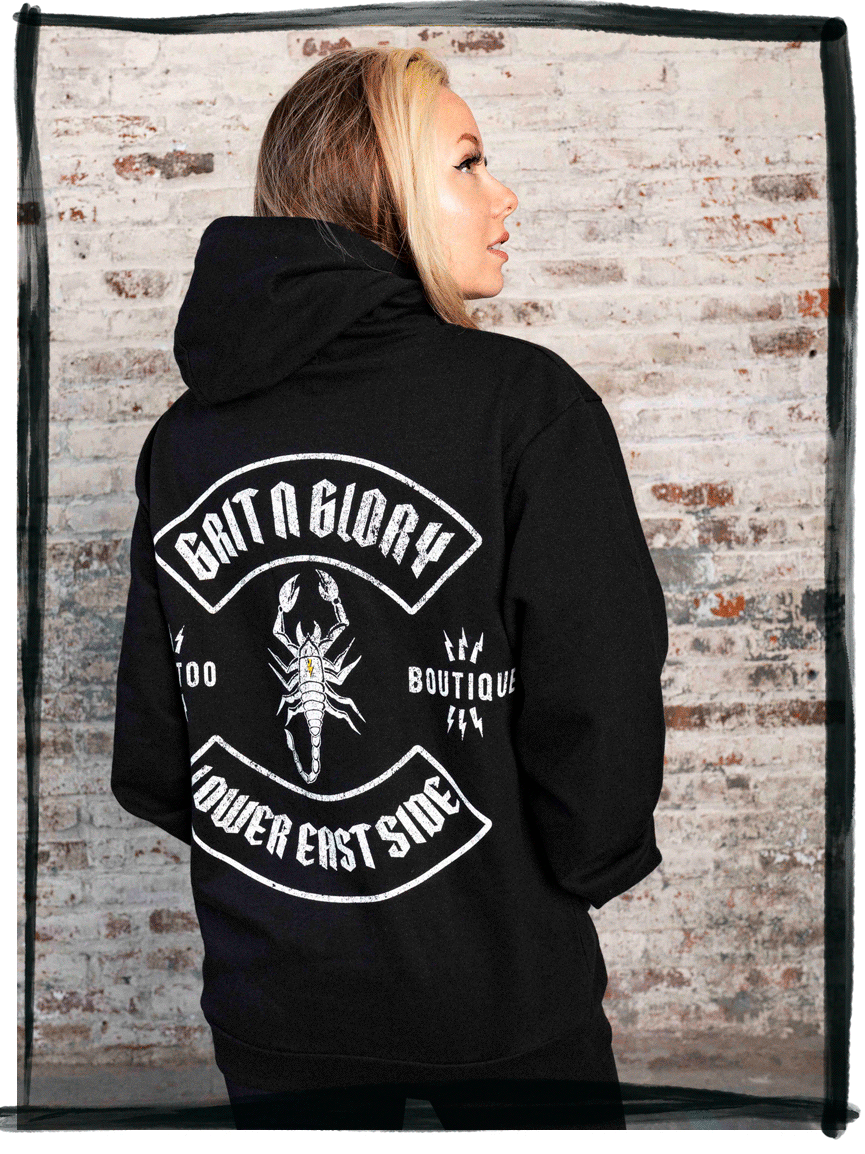 GNG Scorpion Zip Hoodie